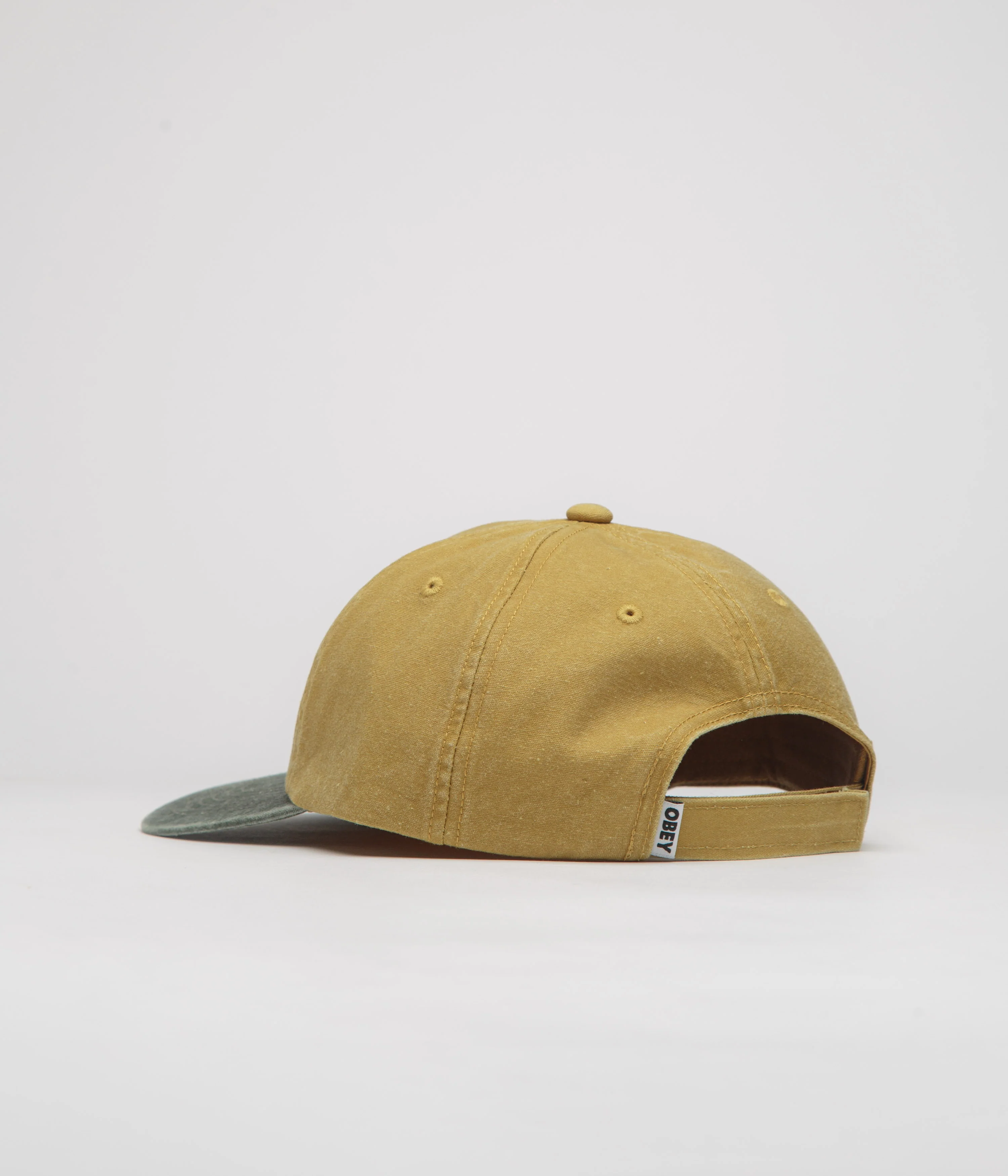 Obey Corp Cap - Pigment Mustard Multi - Image 3