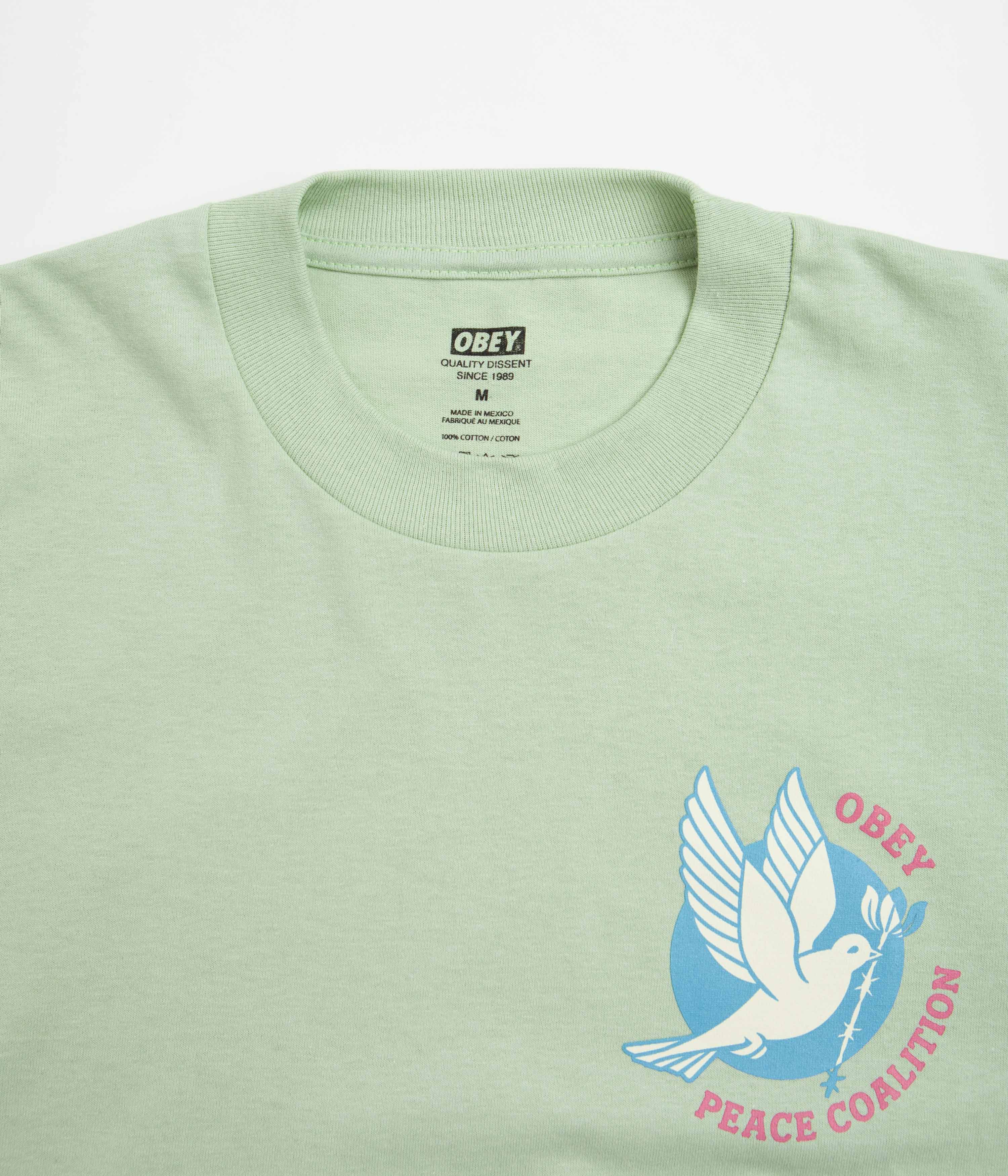 Obey Dove Barbed Wire T-Shirt - Cucumber - Image 3