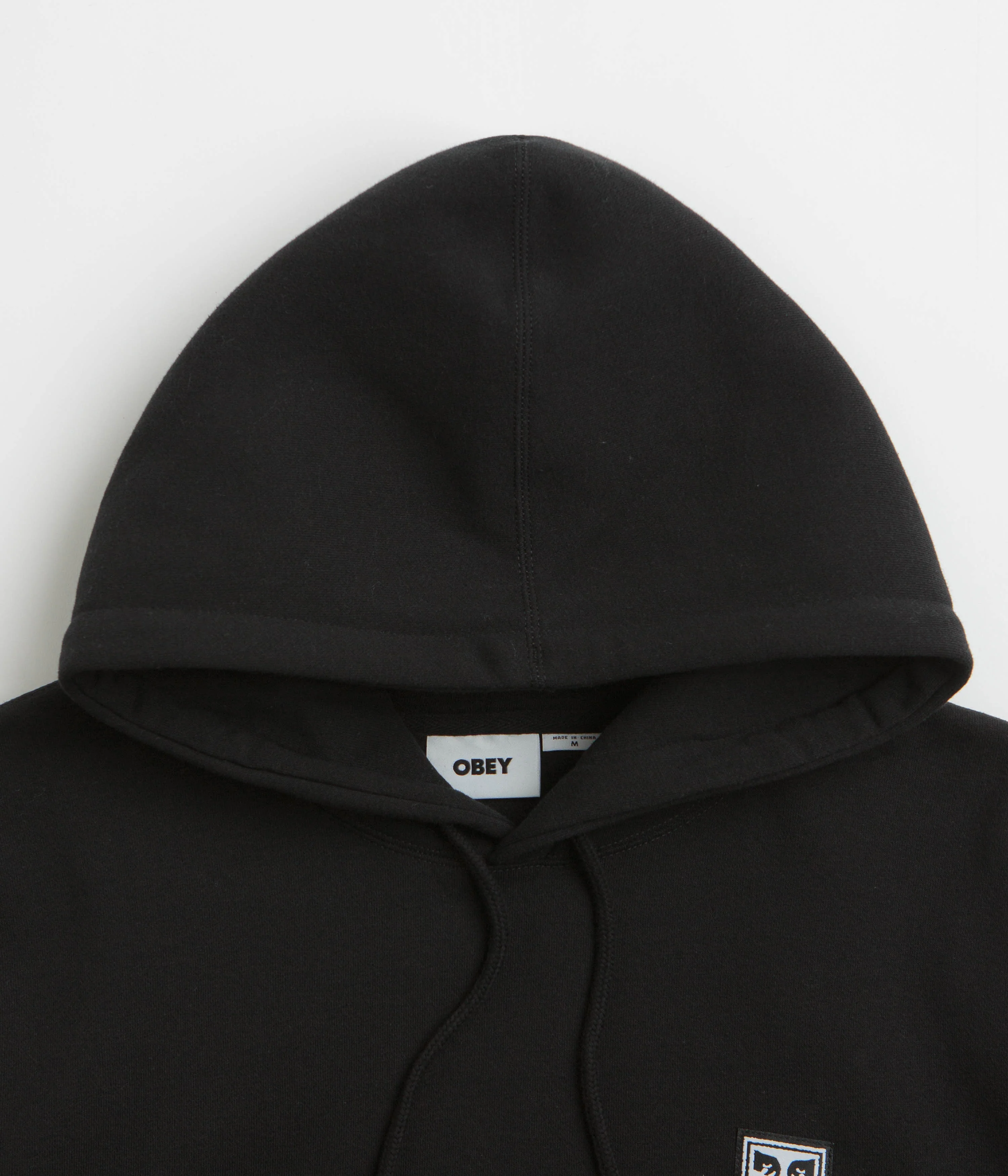 Obey Established Works Eyes II Hoodie - Black - Image 2
