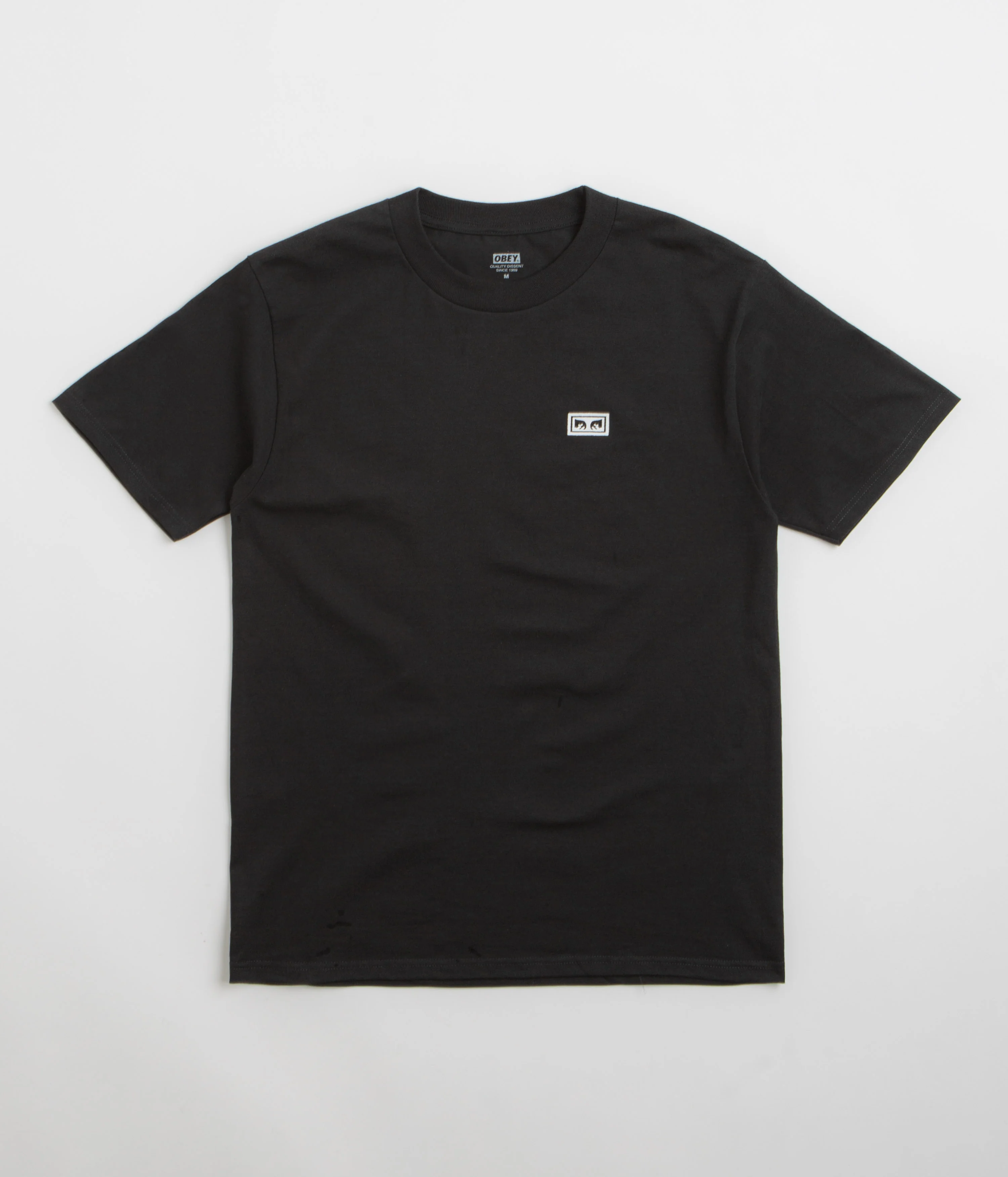 Obey Eyes 3 T-Shirt - Black / White - Image 2