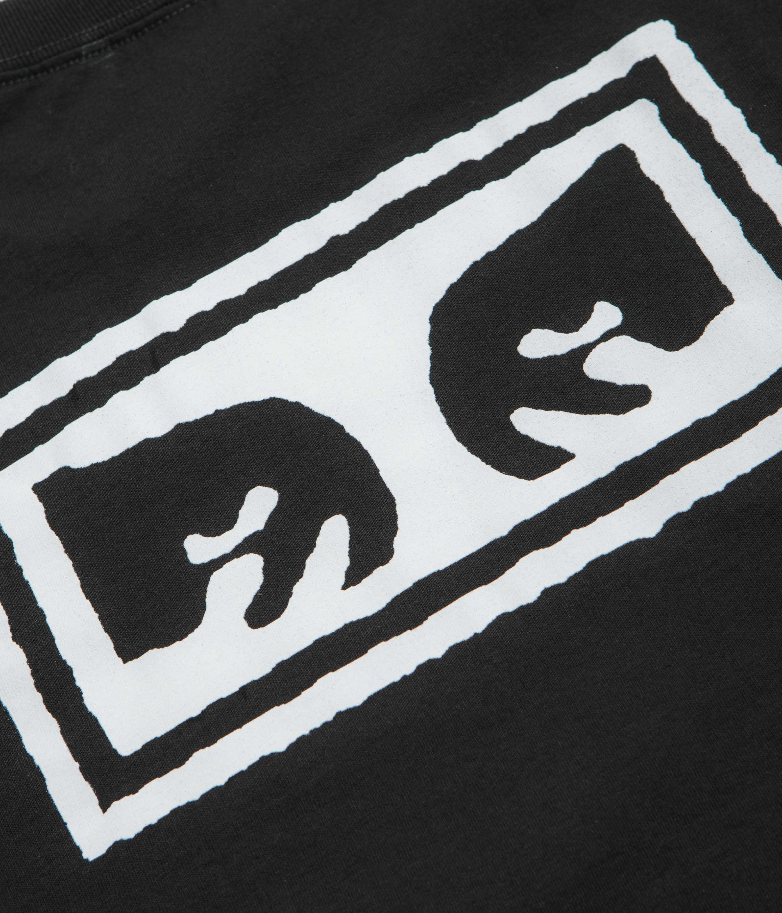 Obey Eyes 3 T-Shirt - Black / White - Image 5