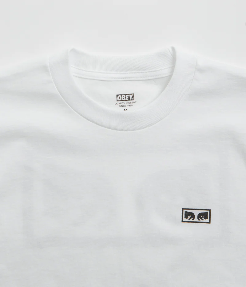 Obey Eyes 3 T-Shirt - White - Image 4