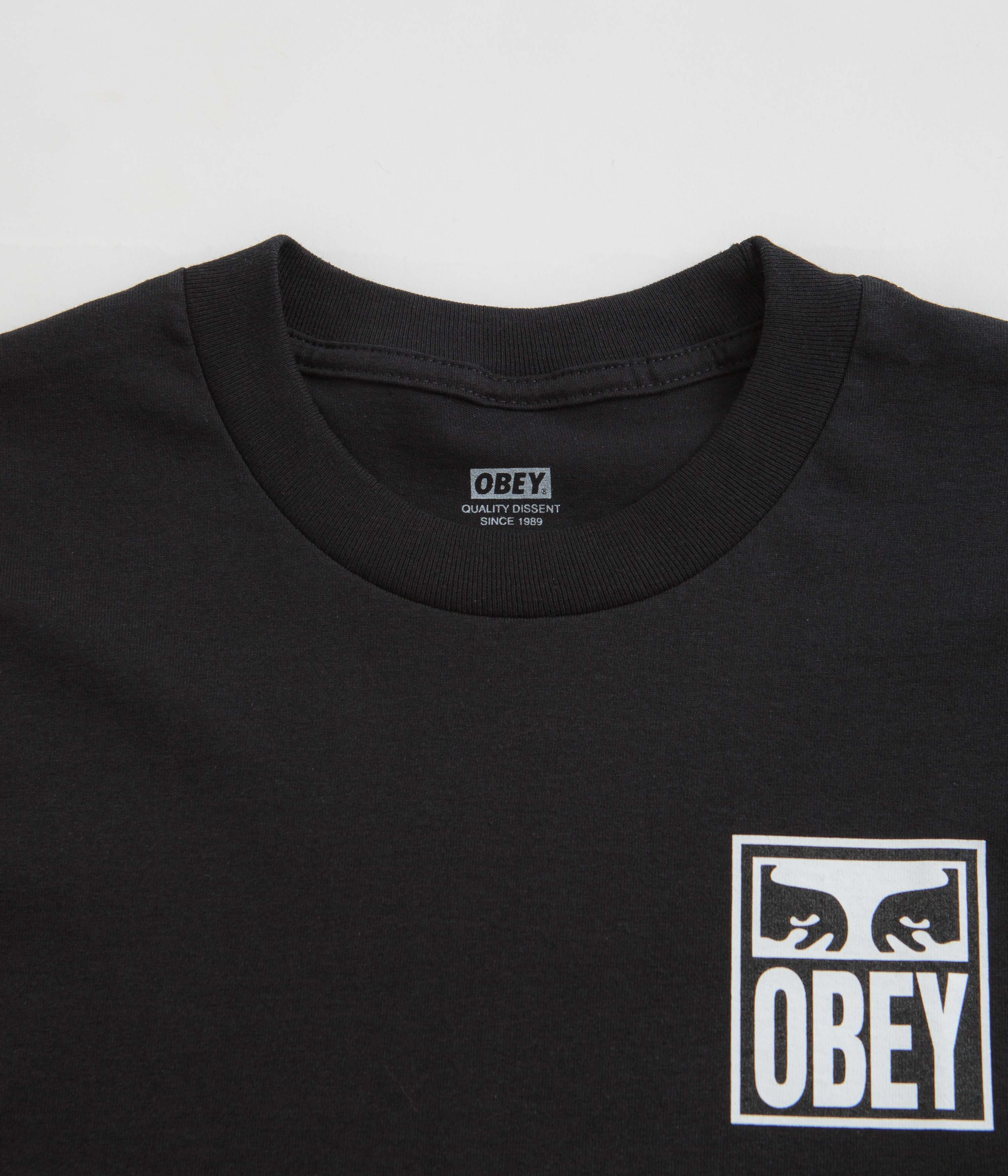 Obey Eyes Icon 2 T-Shirt - Black - Image 3