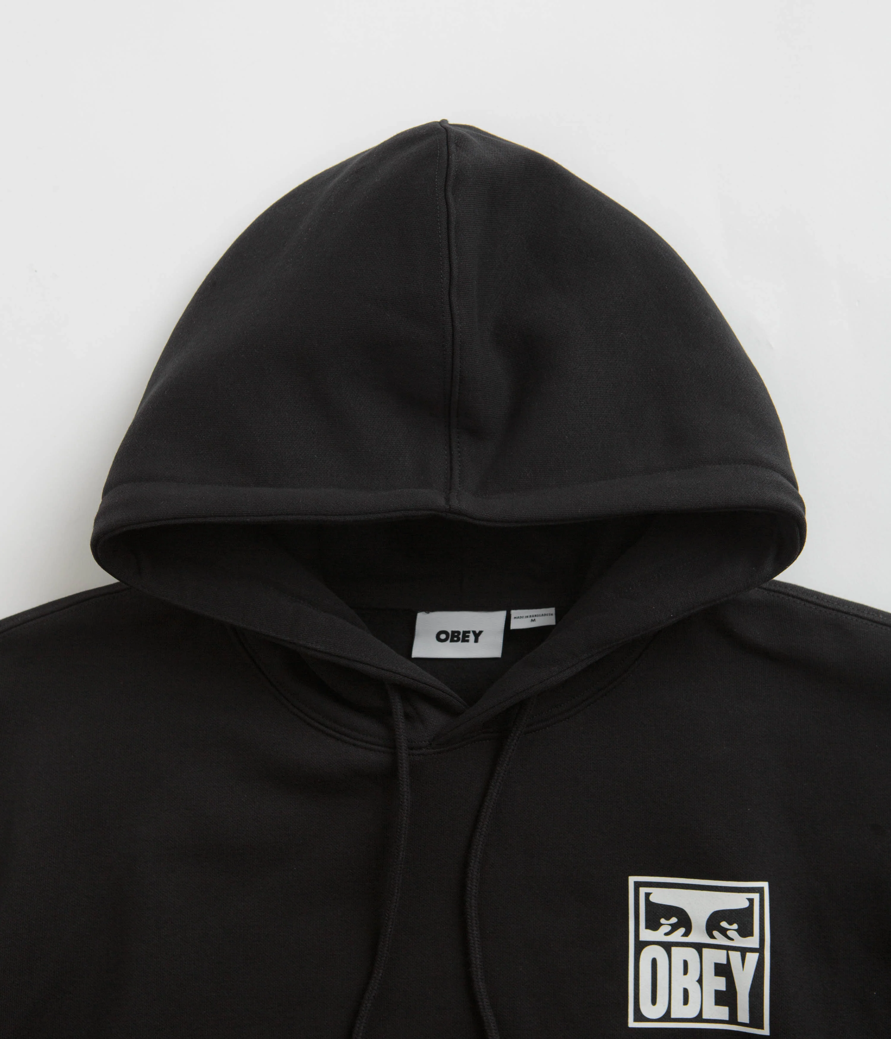 Obey Eyes Icon Hoodie - Black - Image 5