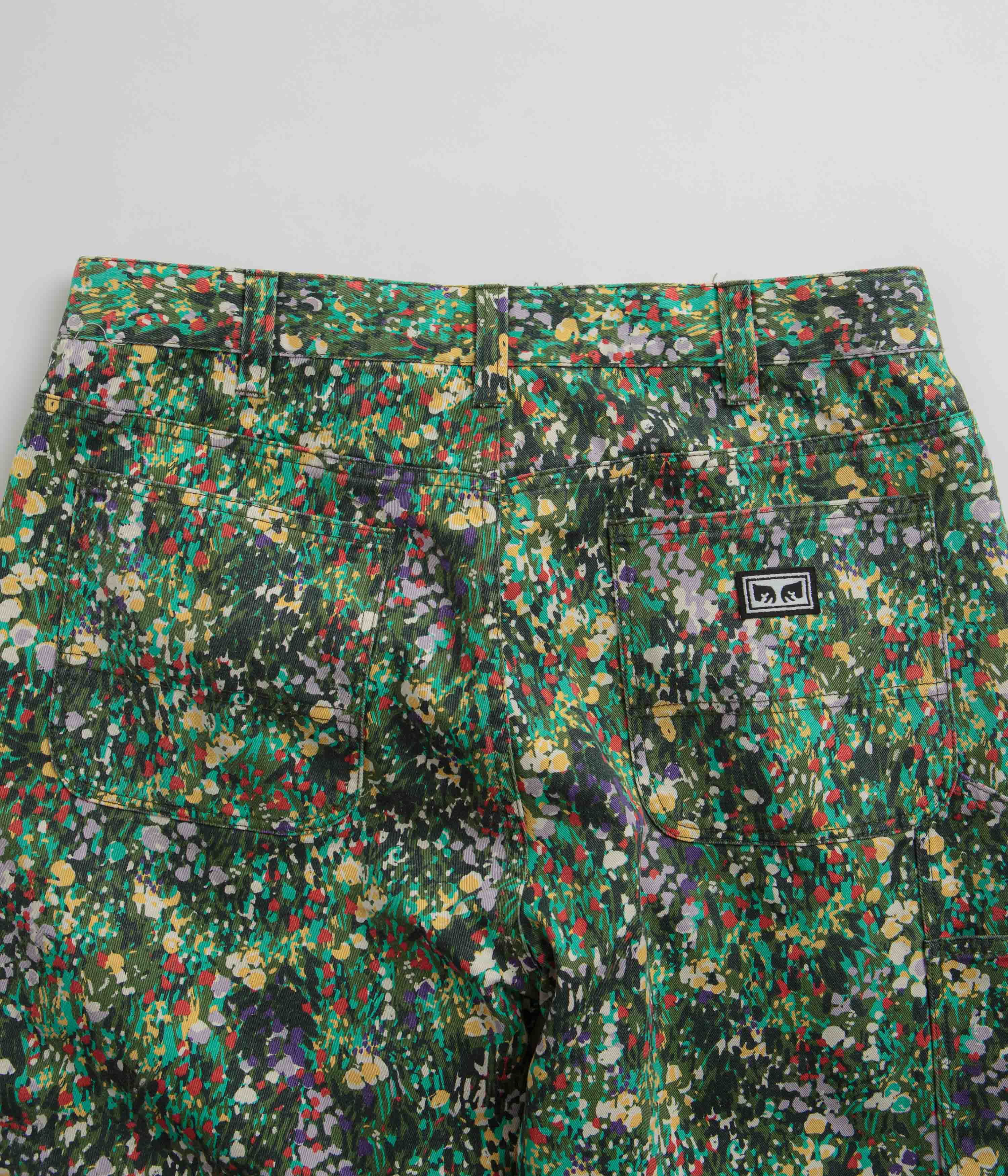 Obey Hardwork Carpenter Pants - Floral Multi - Image 6