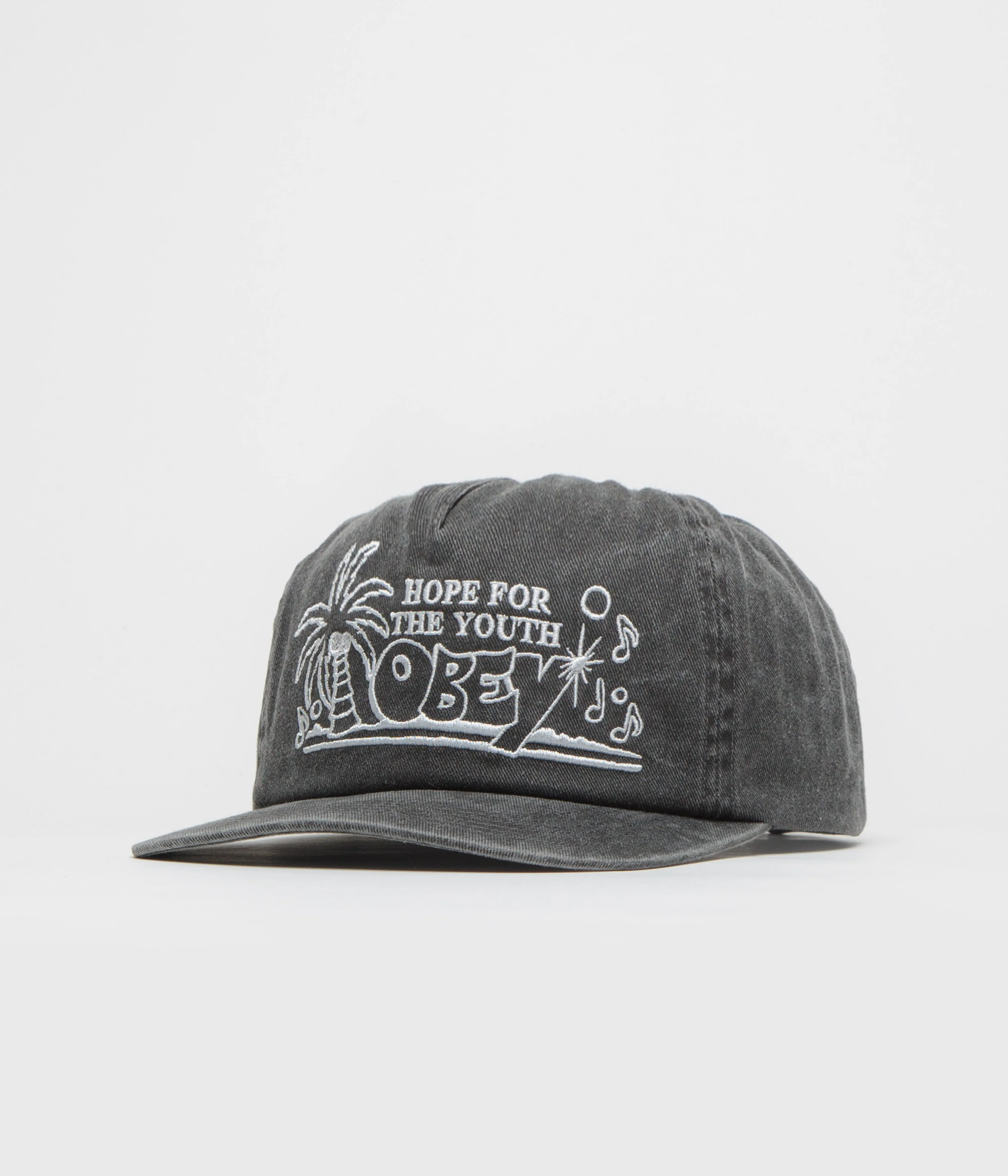 Obey Hope 5 Panel Cap - Pigment Black