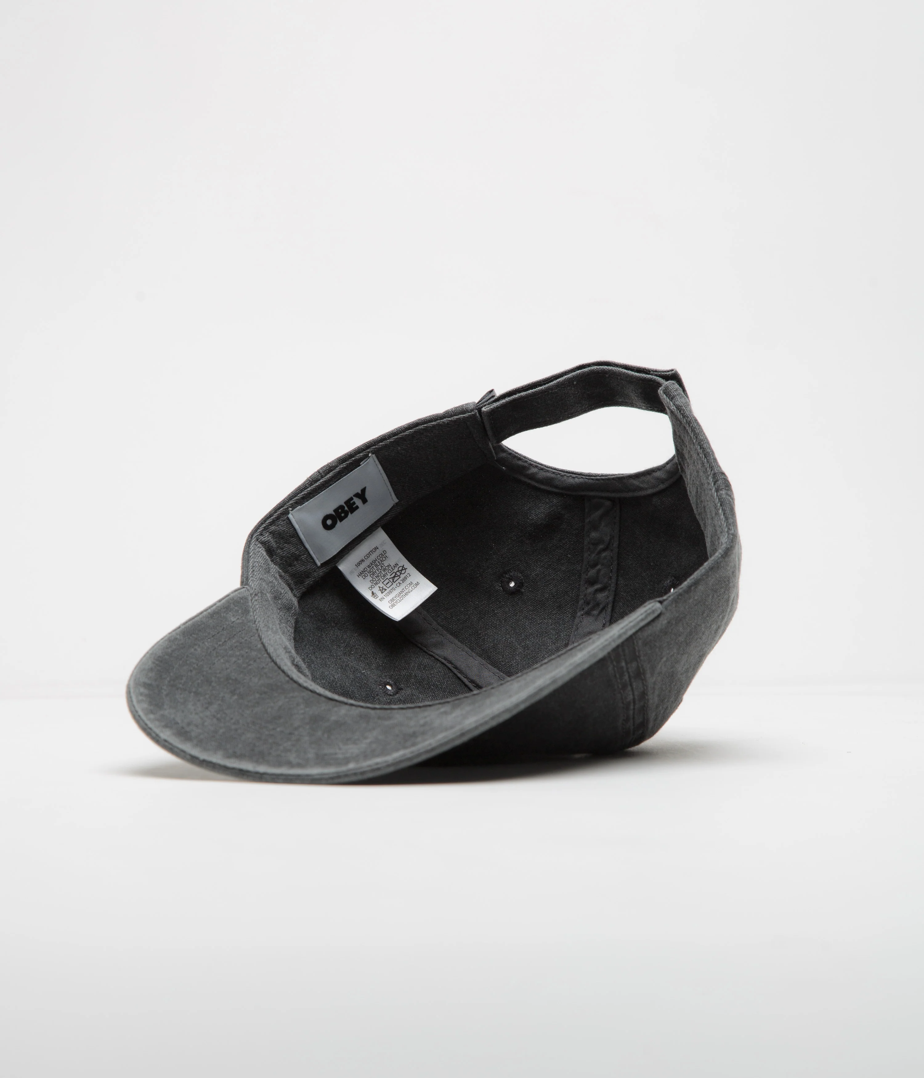 Obey Icon Eyes Cap - Pigment Black - Image 4