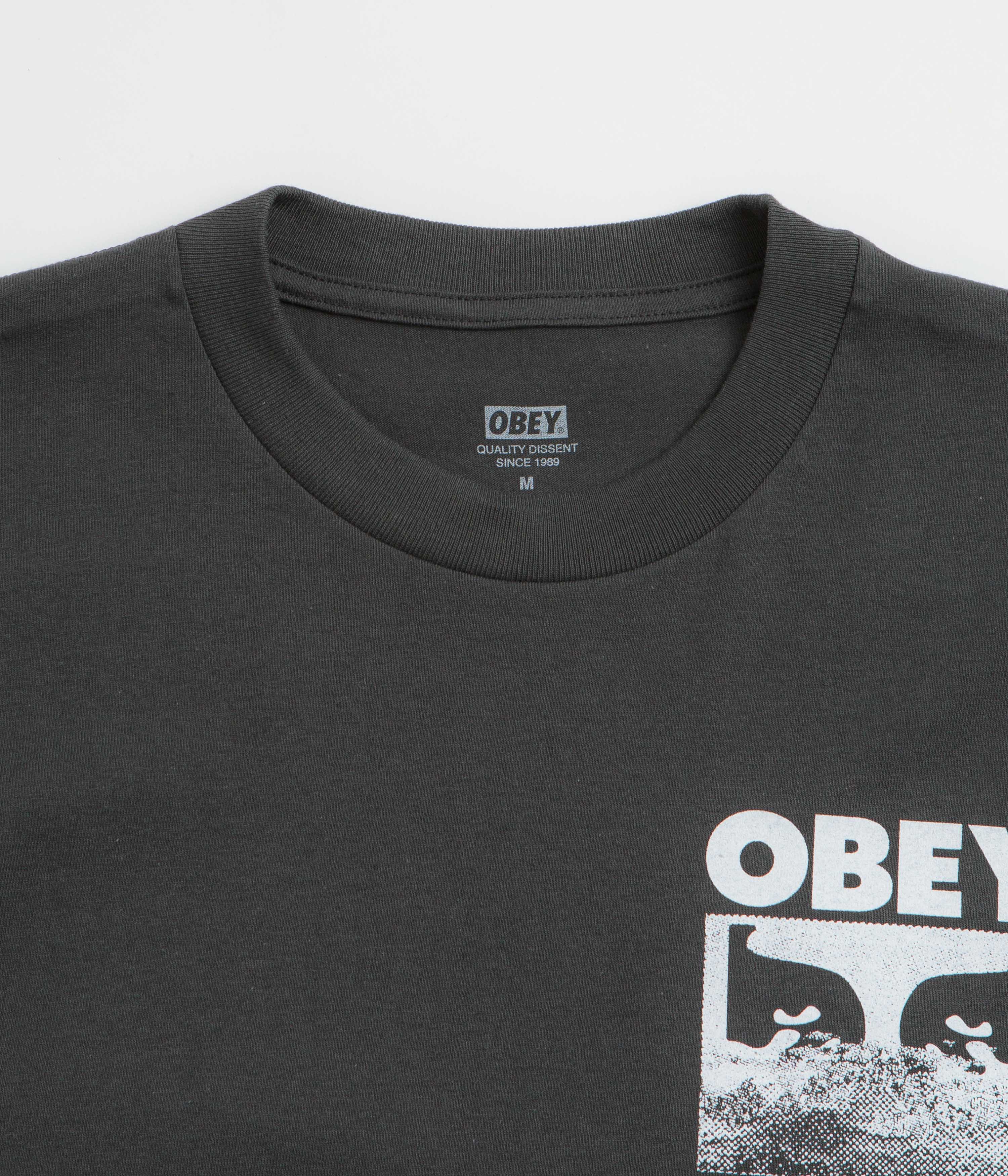 Obey In A Different Place T-Shirt - Vintage Black - Image 3