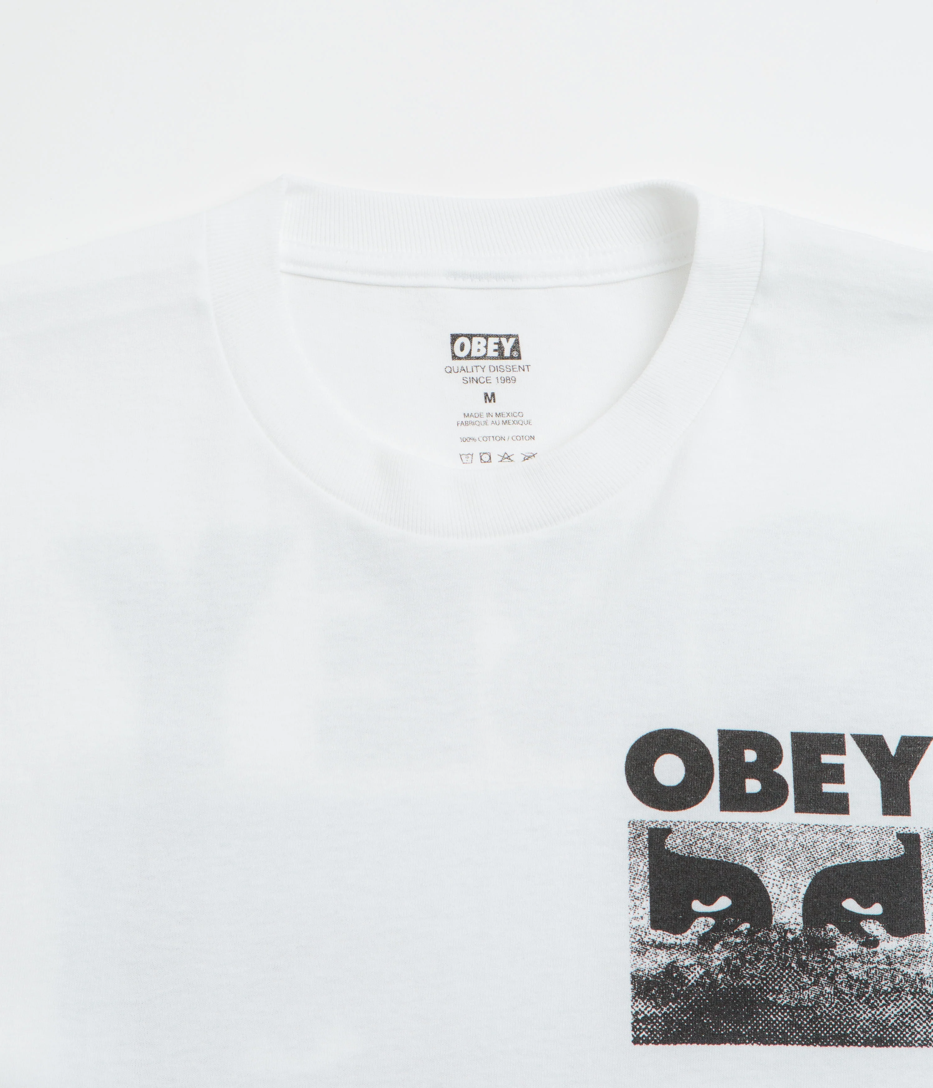 Obey In A Different Place T-Shirt - White - Image 3