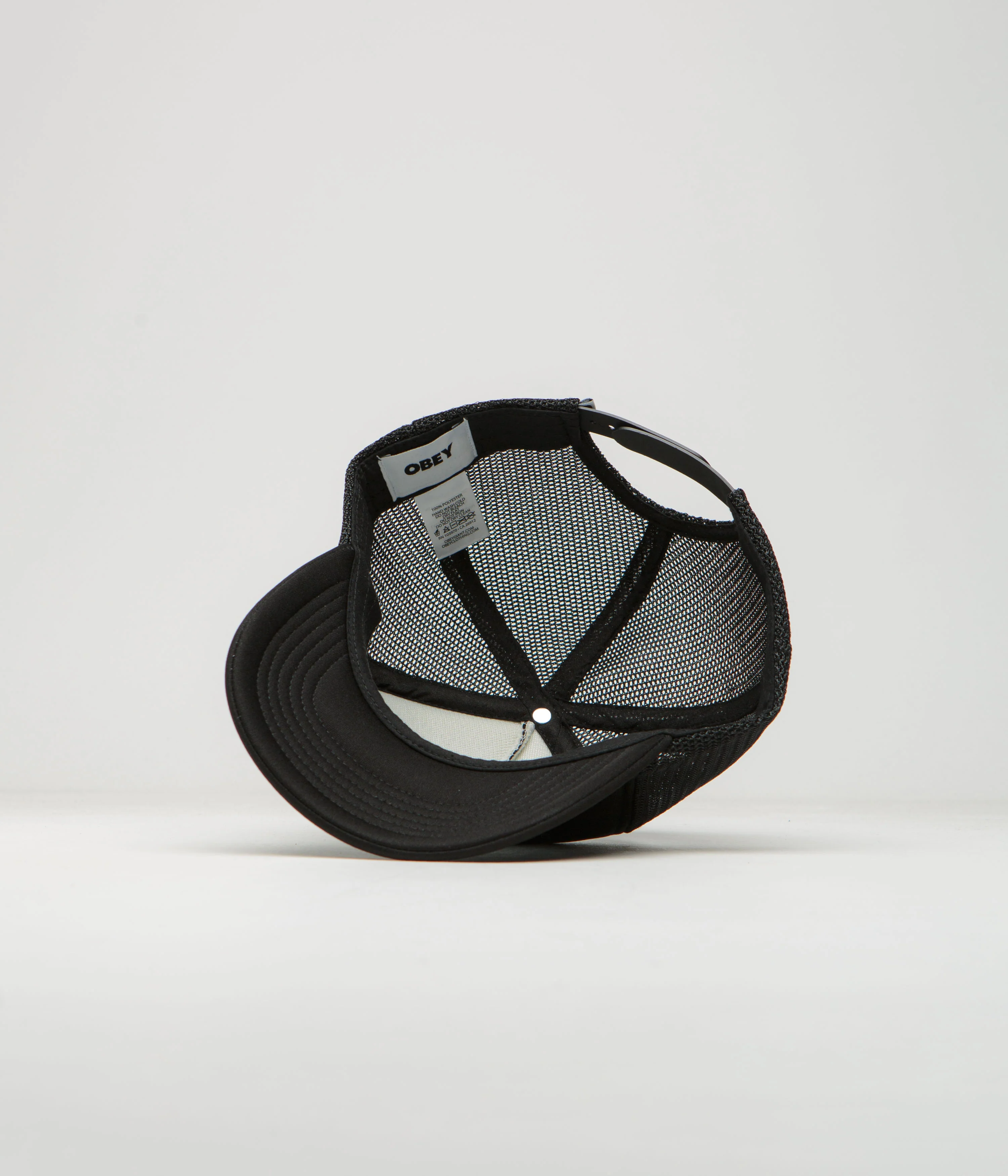 Obey Life Trucker Cap - Black - Image 4