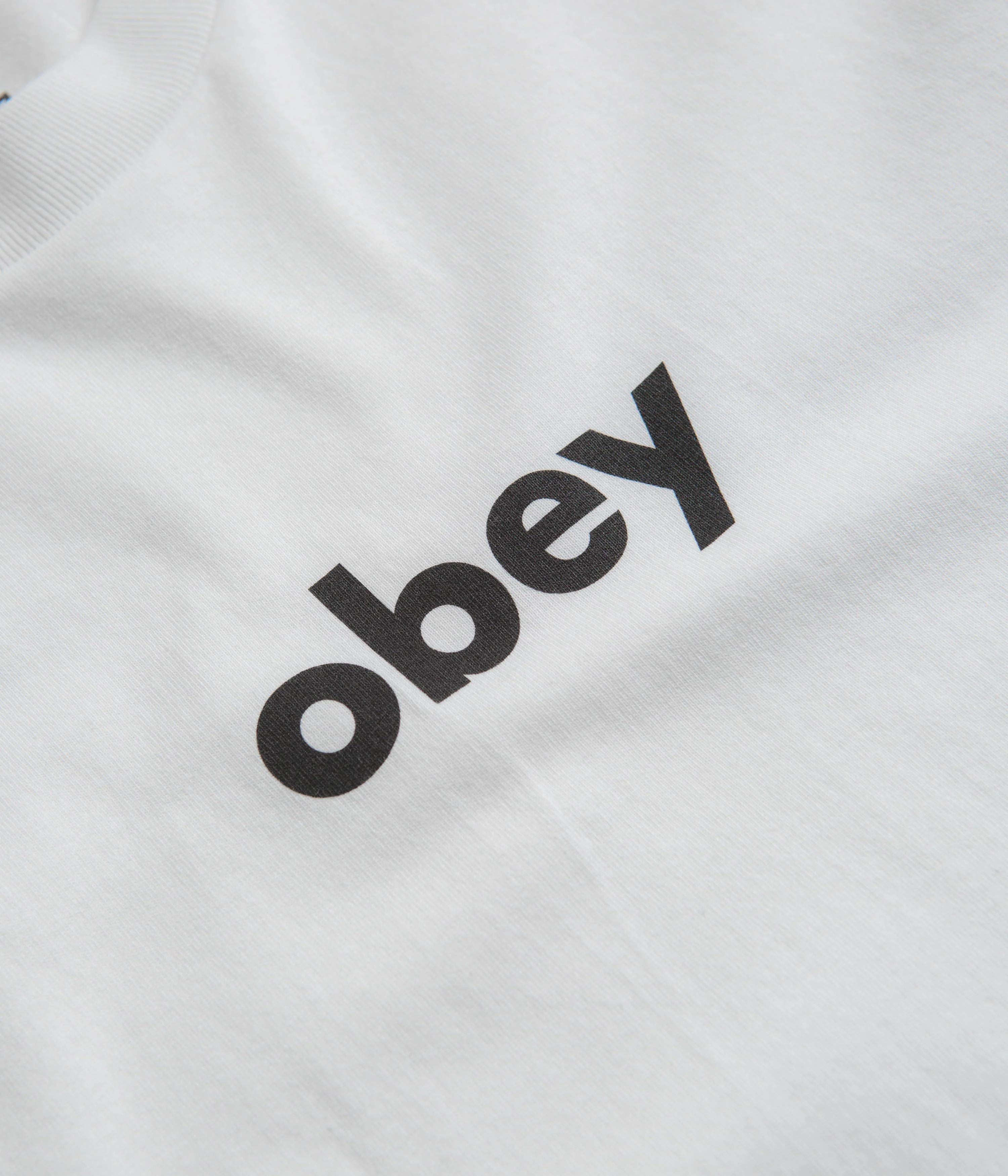 Obey Lower Case 2 T-Shirt - White - Image 2