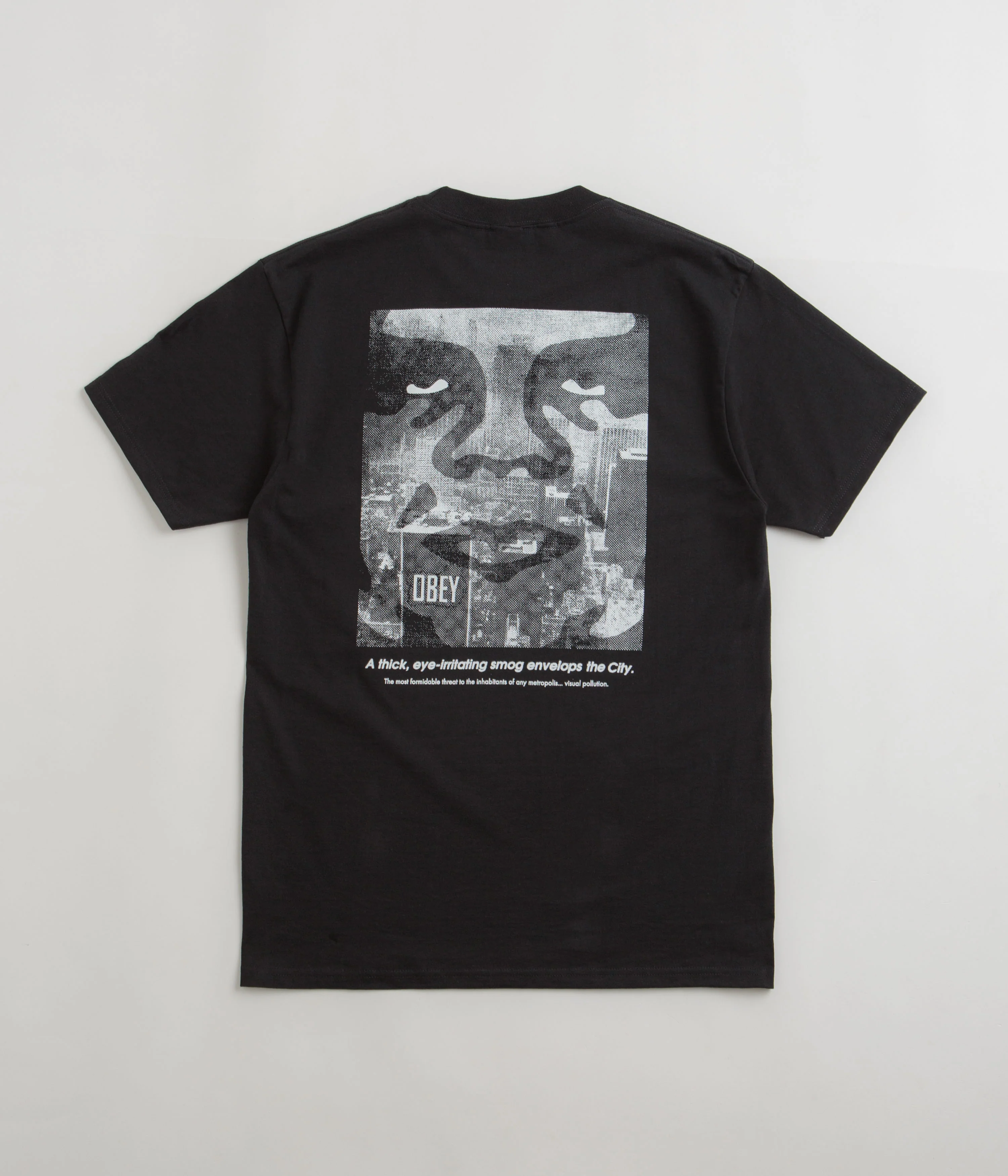 Obey NYC Smog T-Shirt - Black