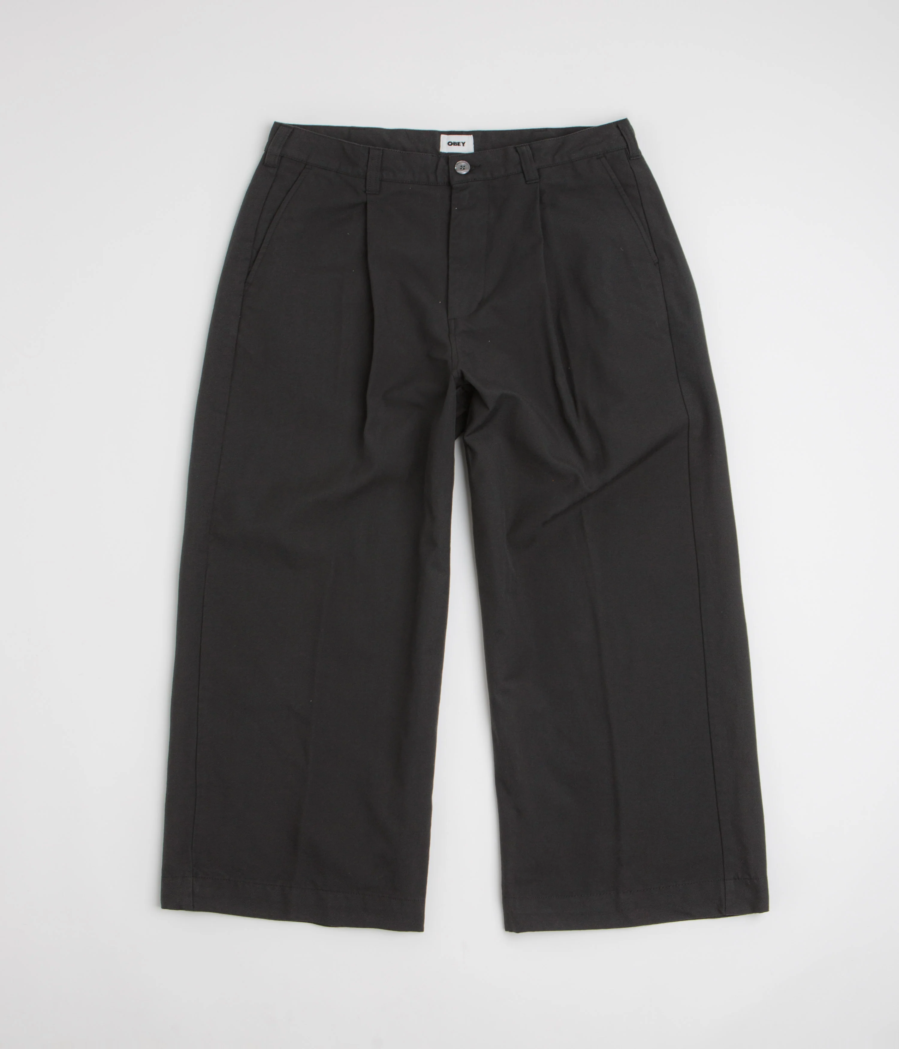 Obey Oliver Pleated Pants - Pirate Black