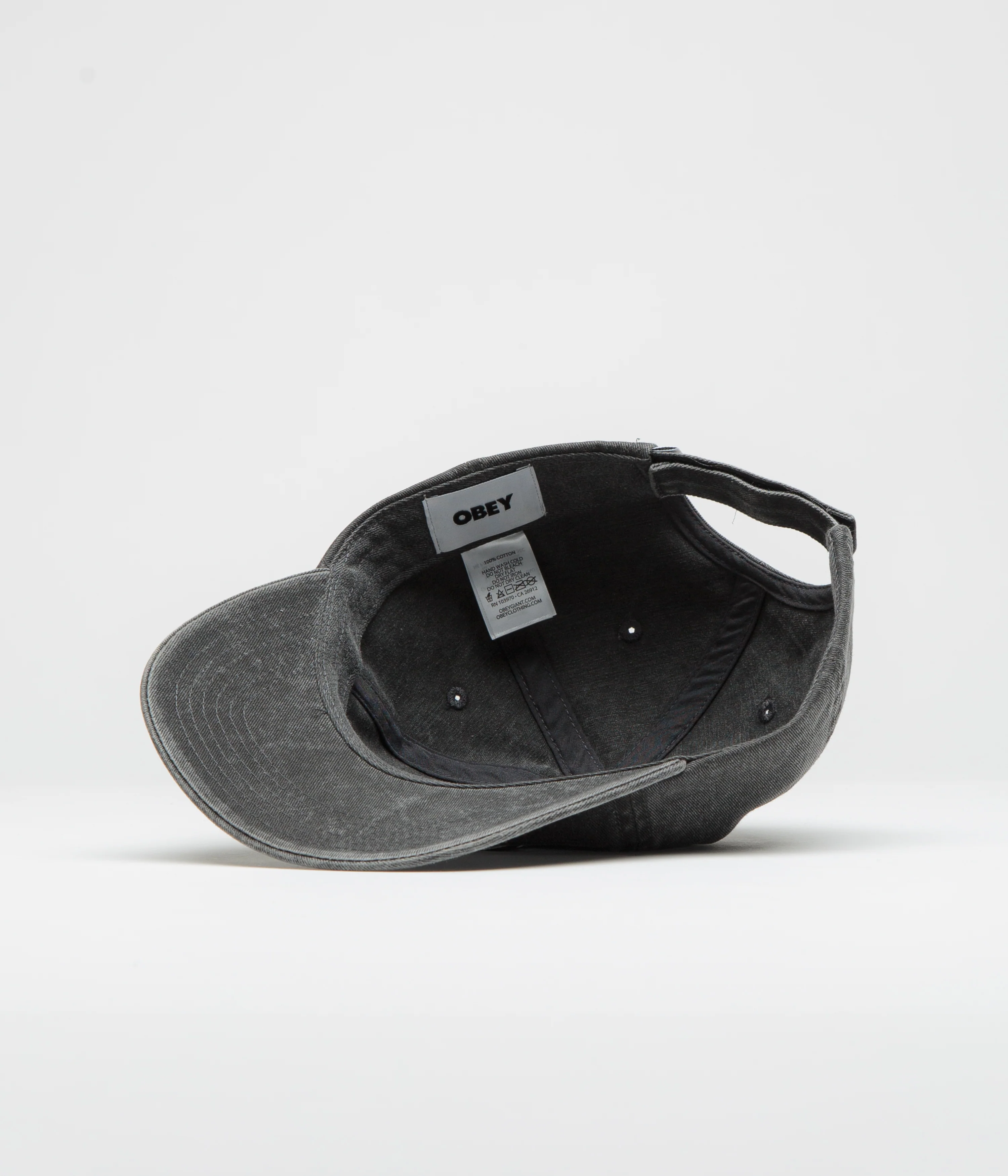 Obey Penn Pigment Cap - Pigment Black - Image 4