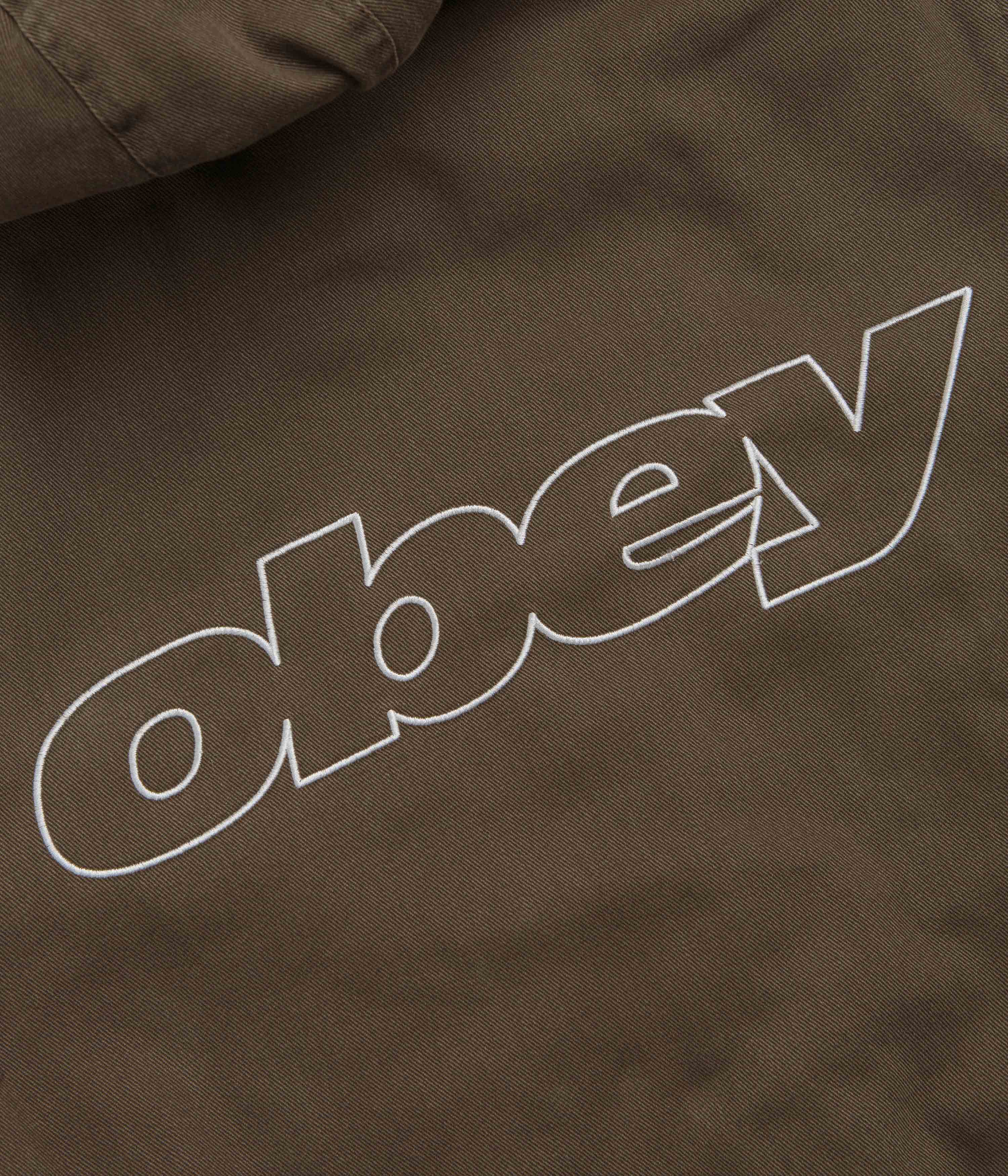 Obey Randy Zip Up Hoodie - Wren Faded Wash - Image 6