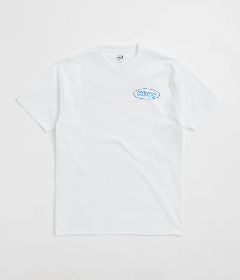 Obey Reaction T-Shirt - White - Image 2