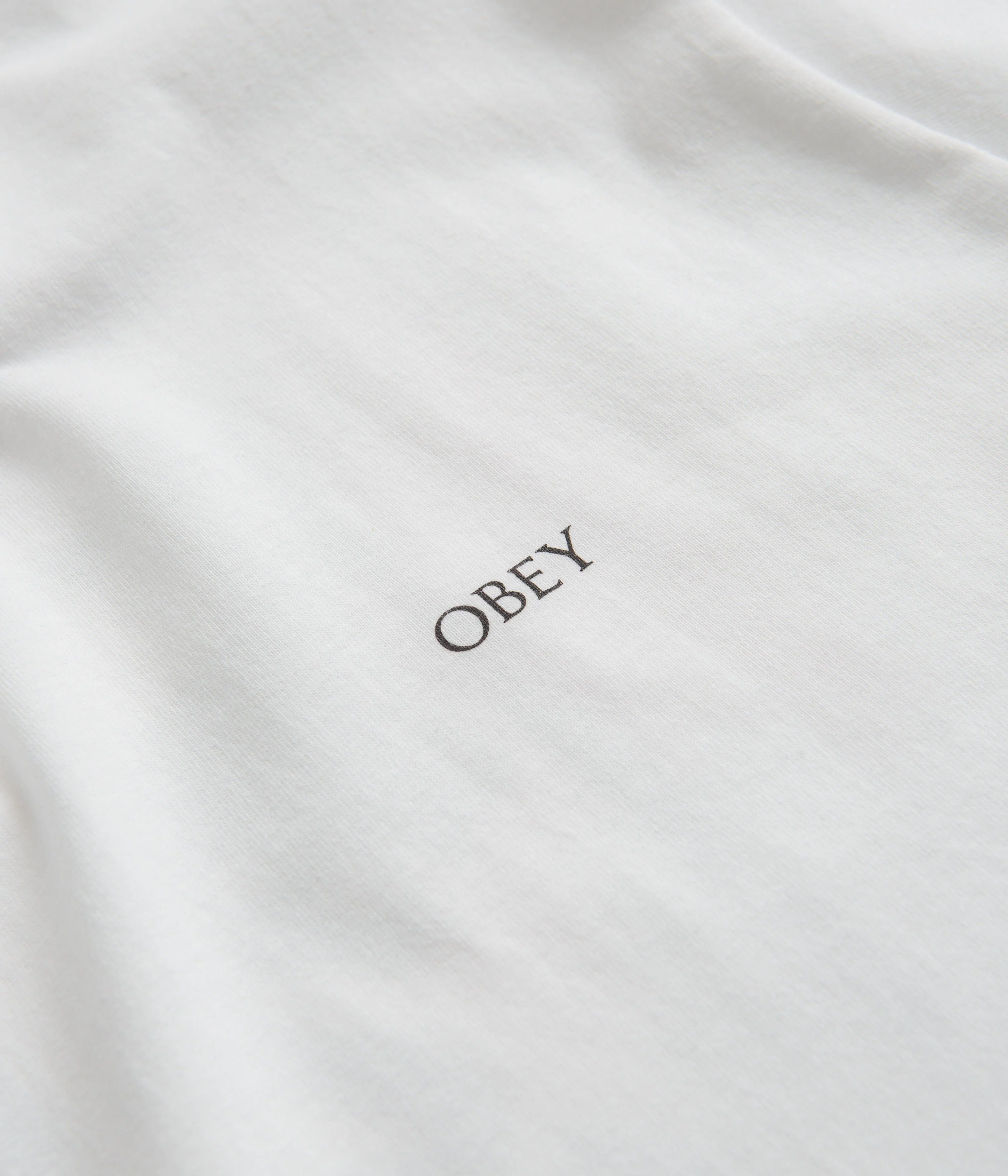 Obey Ripped Icon T-Shirt - White - Image 3
