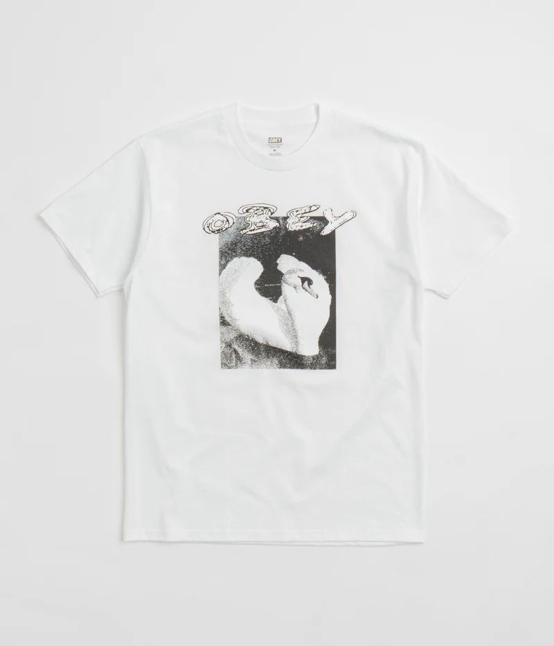 Obey Swan T-Shirt - White