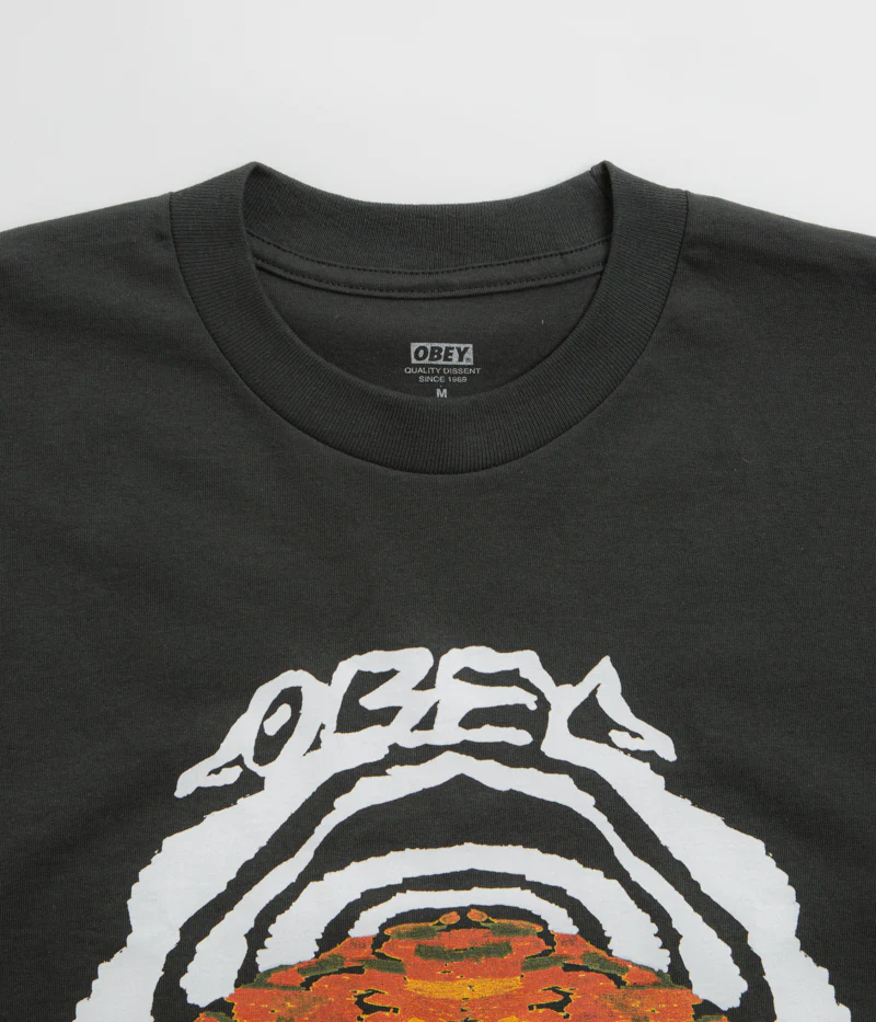 Obey Take The Leap T-Shirt - Vintage Black - Image 4