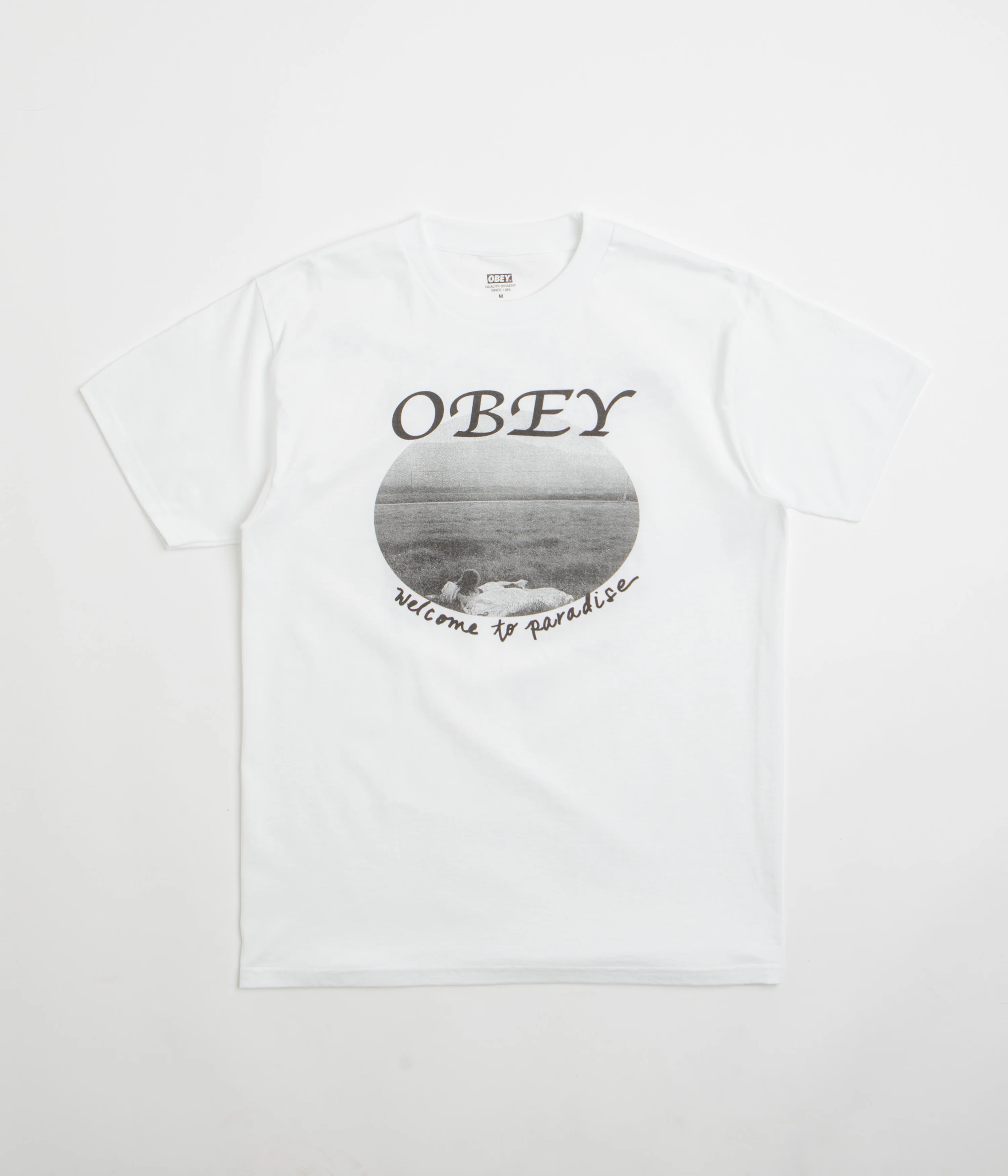 Obey Welcome To Paradise T-Shirt - White