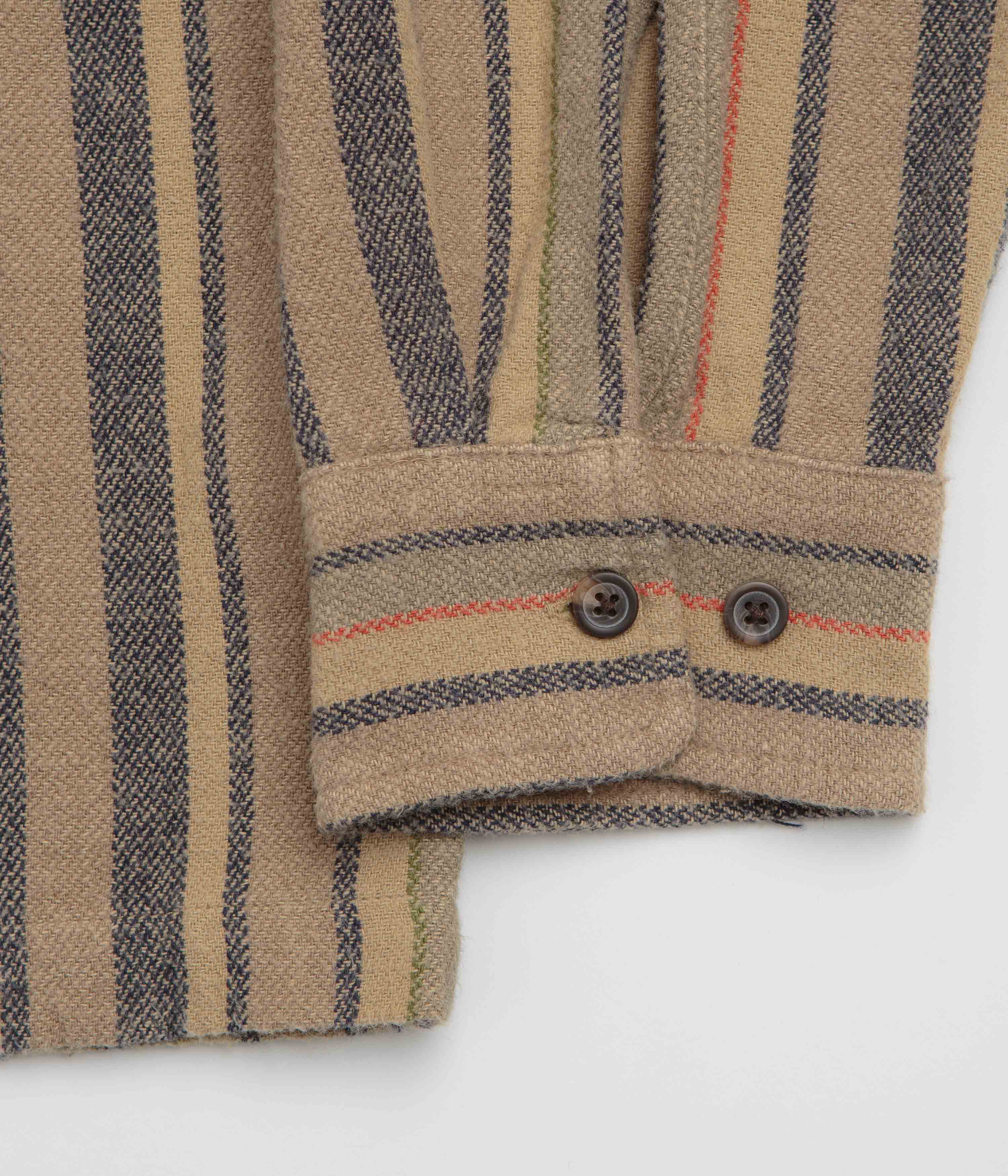 Obey Willard Woven Shirt - Irish Cream Multi - Image 5