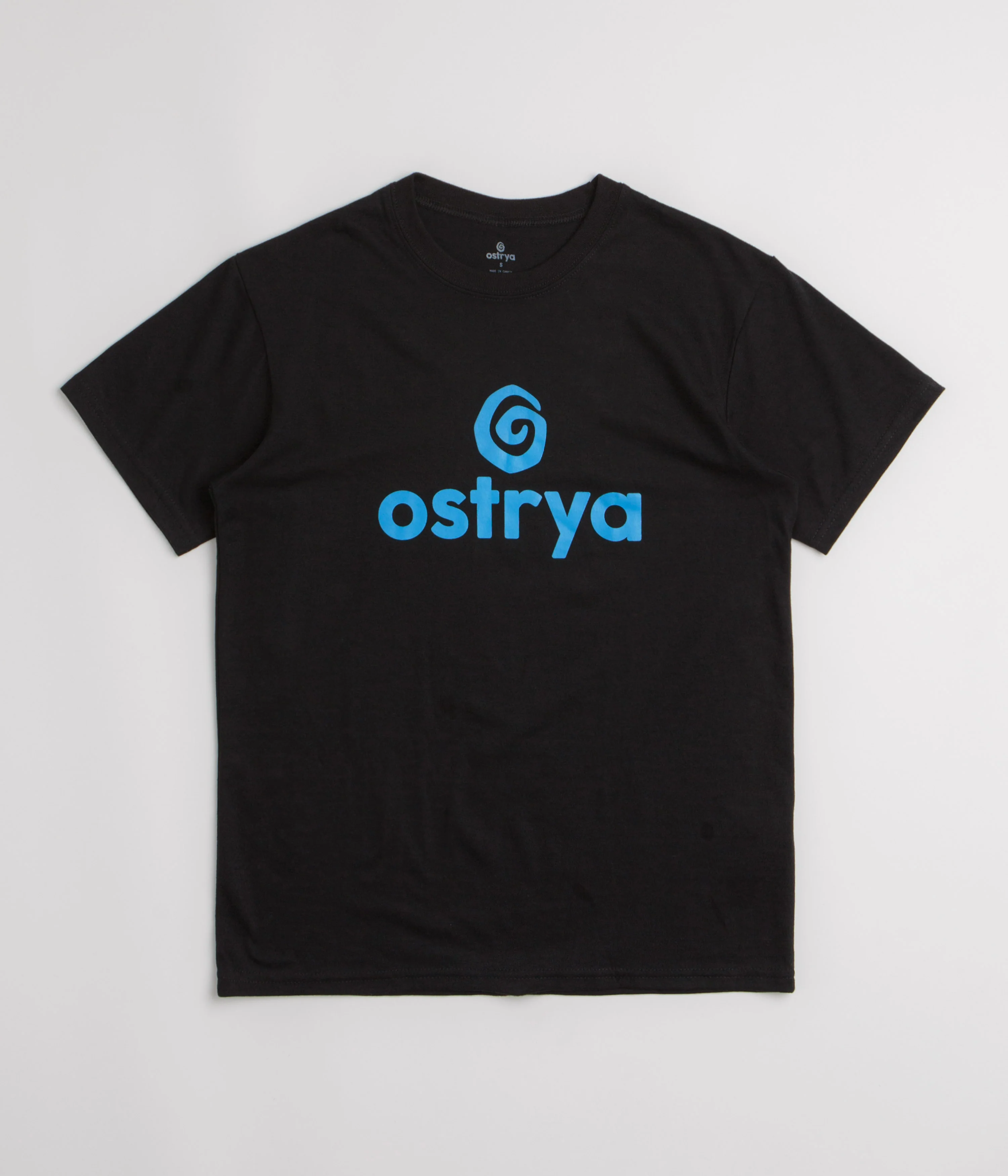 Ostrya Emblem Organic T-Shirt - Black