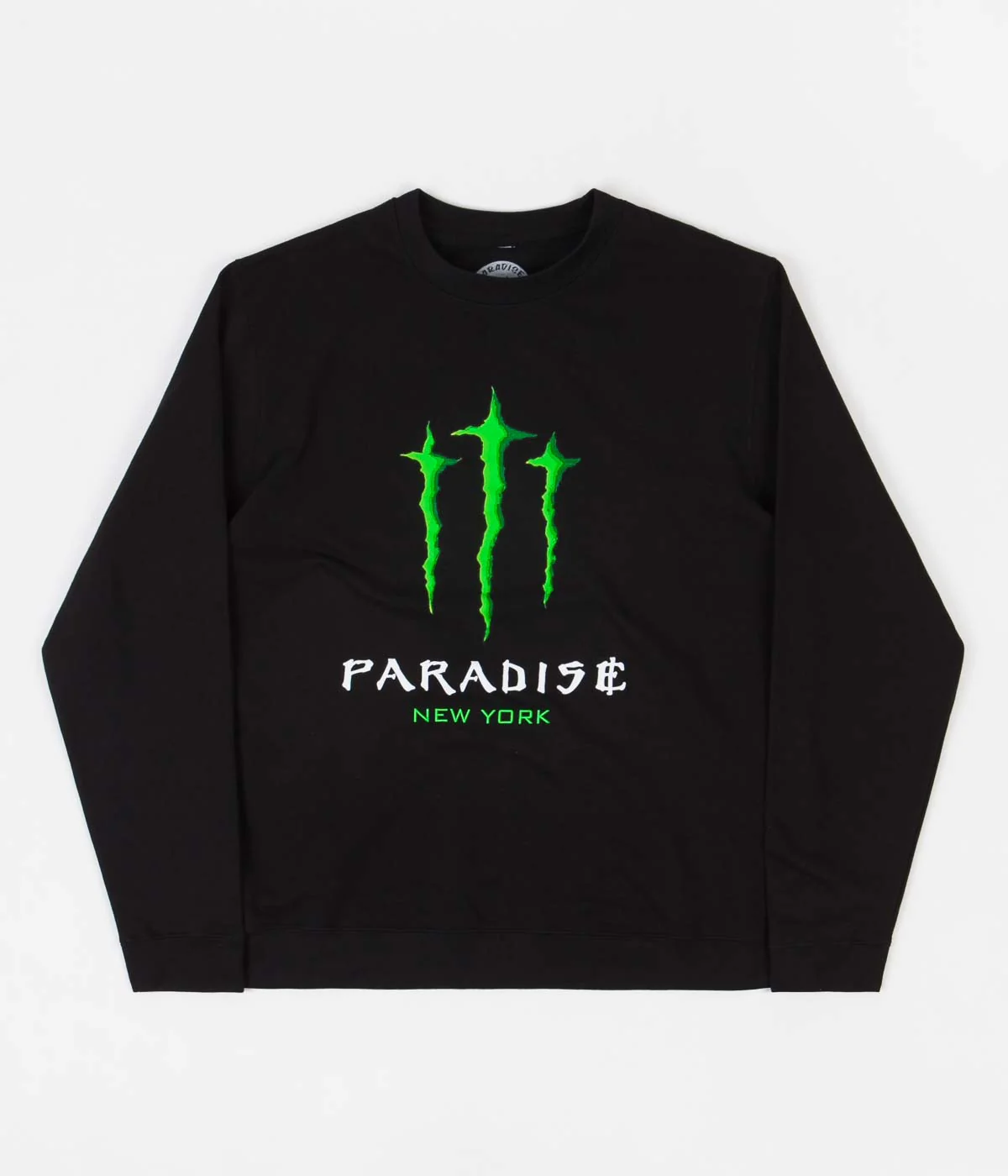 Paradise NYC Monster Paradise Crewneck Sweatshirt - Black