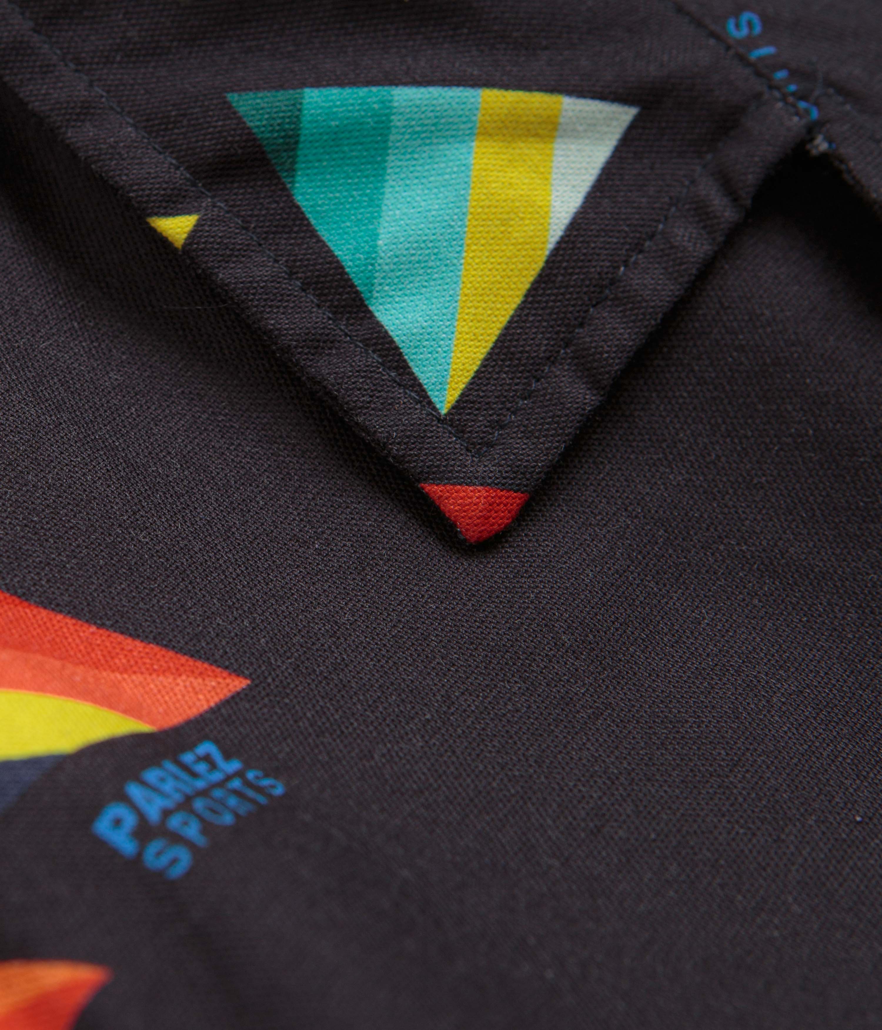 Parlez Antilles Short Sleeve Shirt - Navy - Image 4