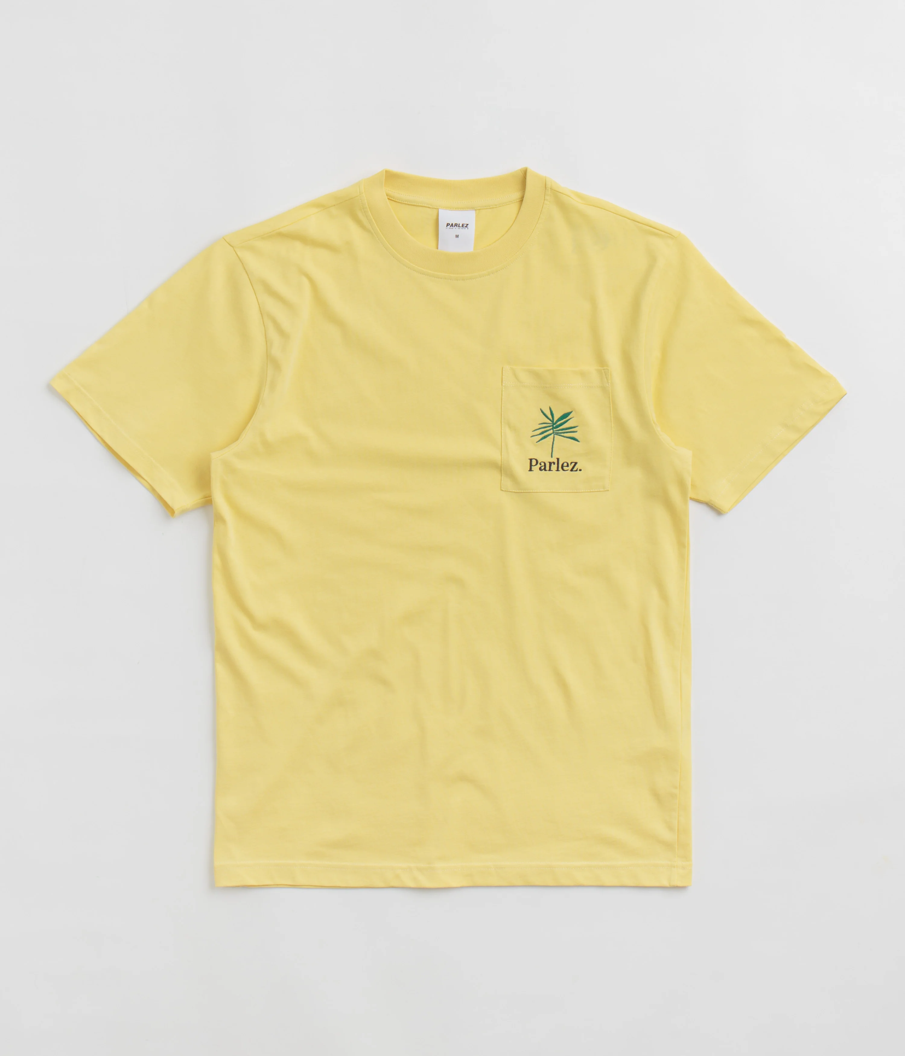 Parlez Areca Pocket T-Shirt - Dusky Yellow