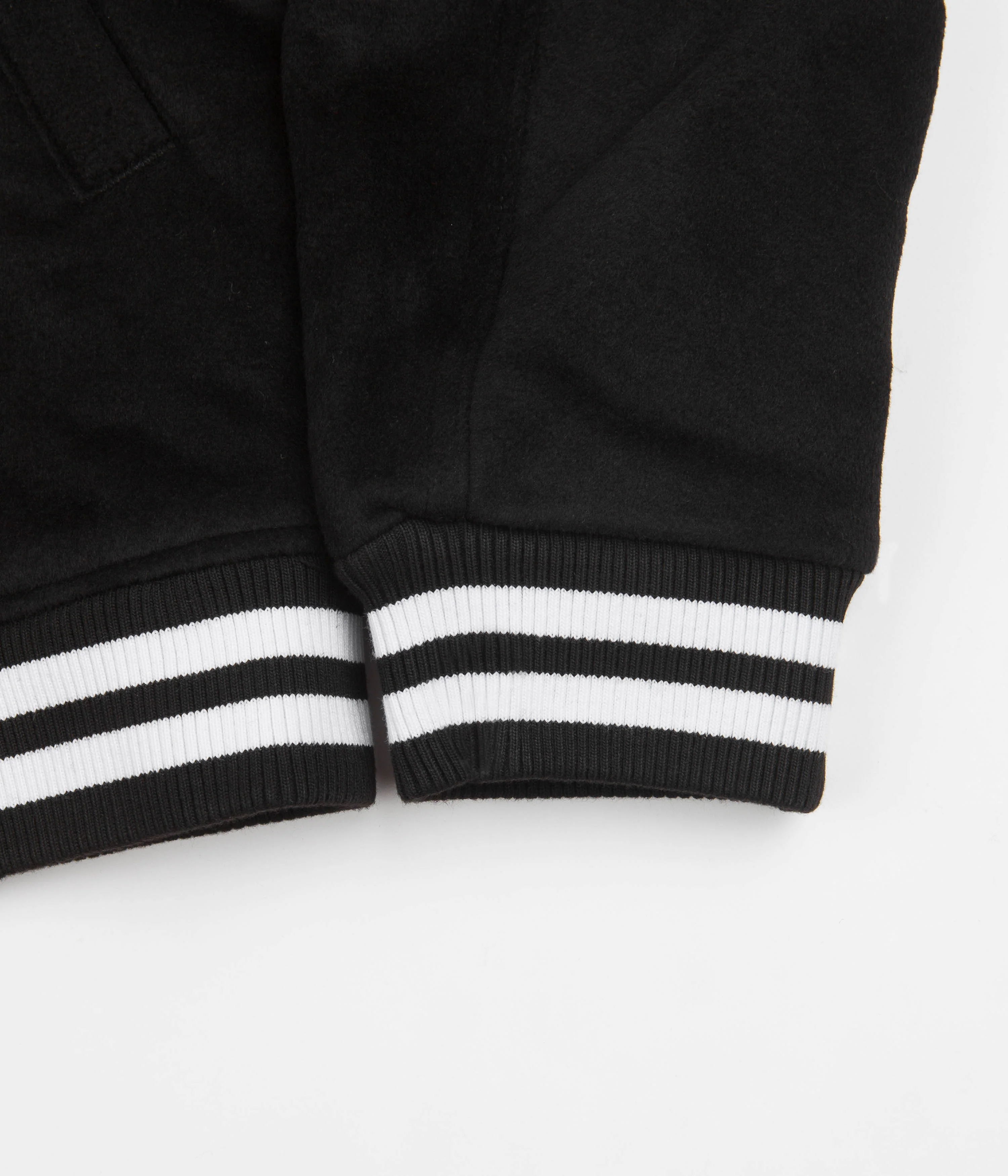 Parlez Bay Bomber College Jacket - Black - Image 2
