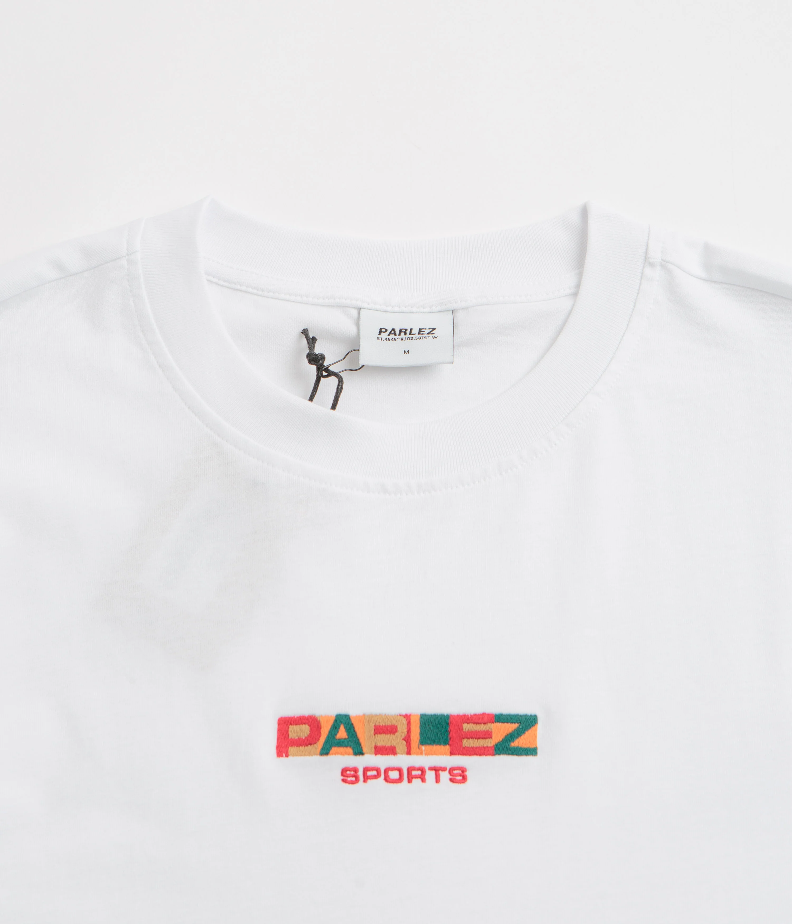 Parlez Bloc T-Shirt - White - Image 2