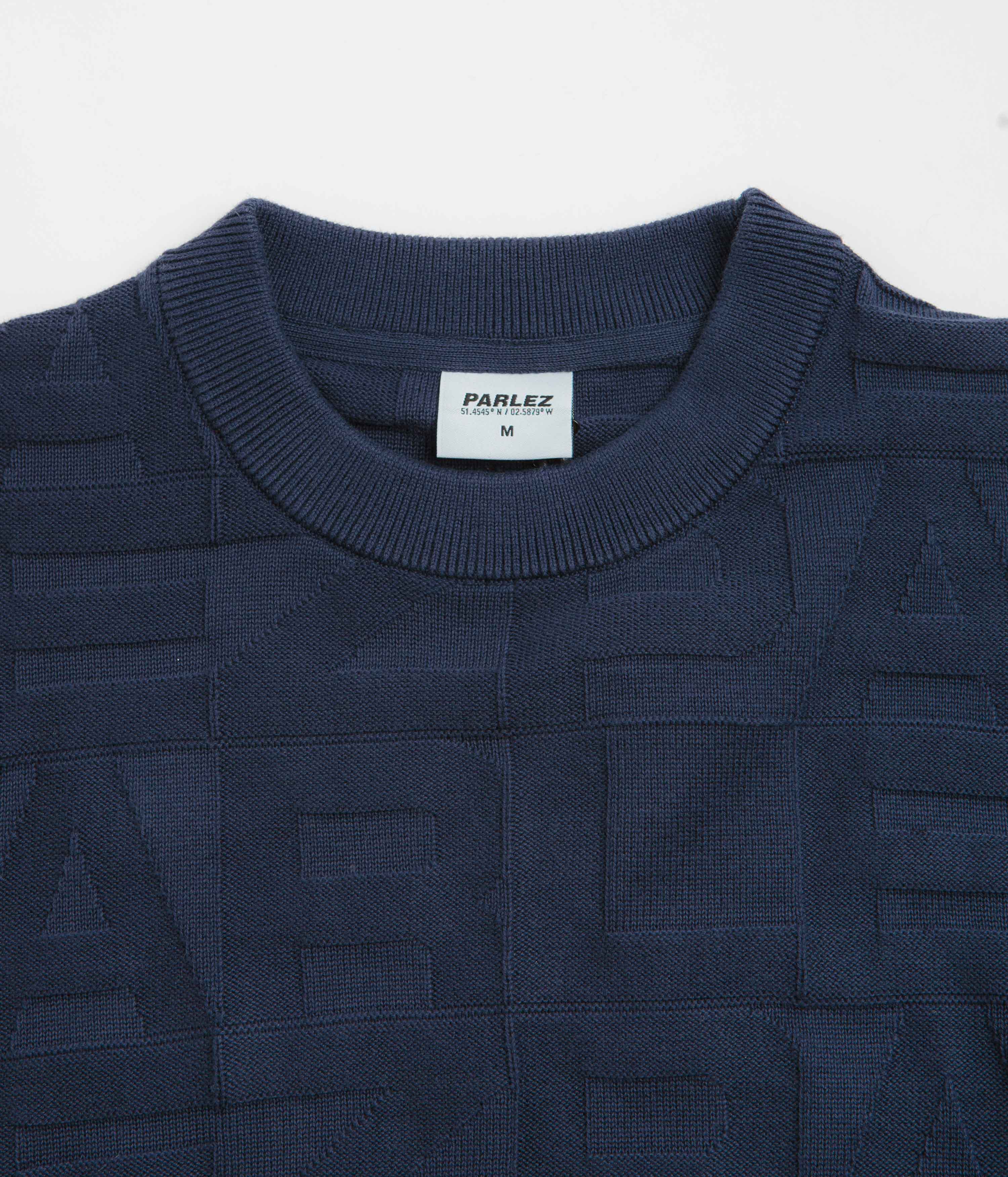 Parlez Block Crewneck Sweatshirt - Midnight - Image 2