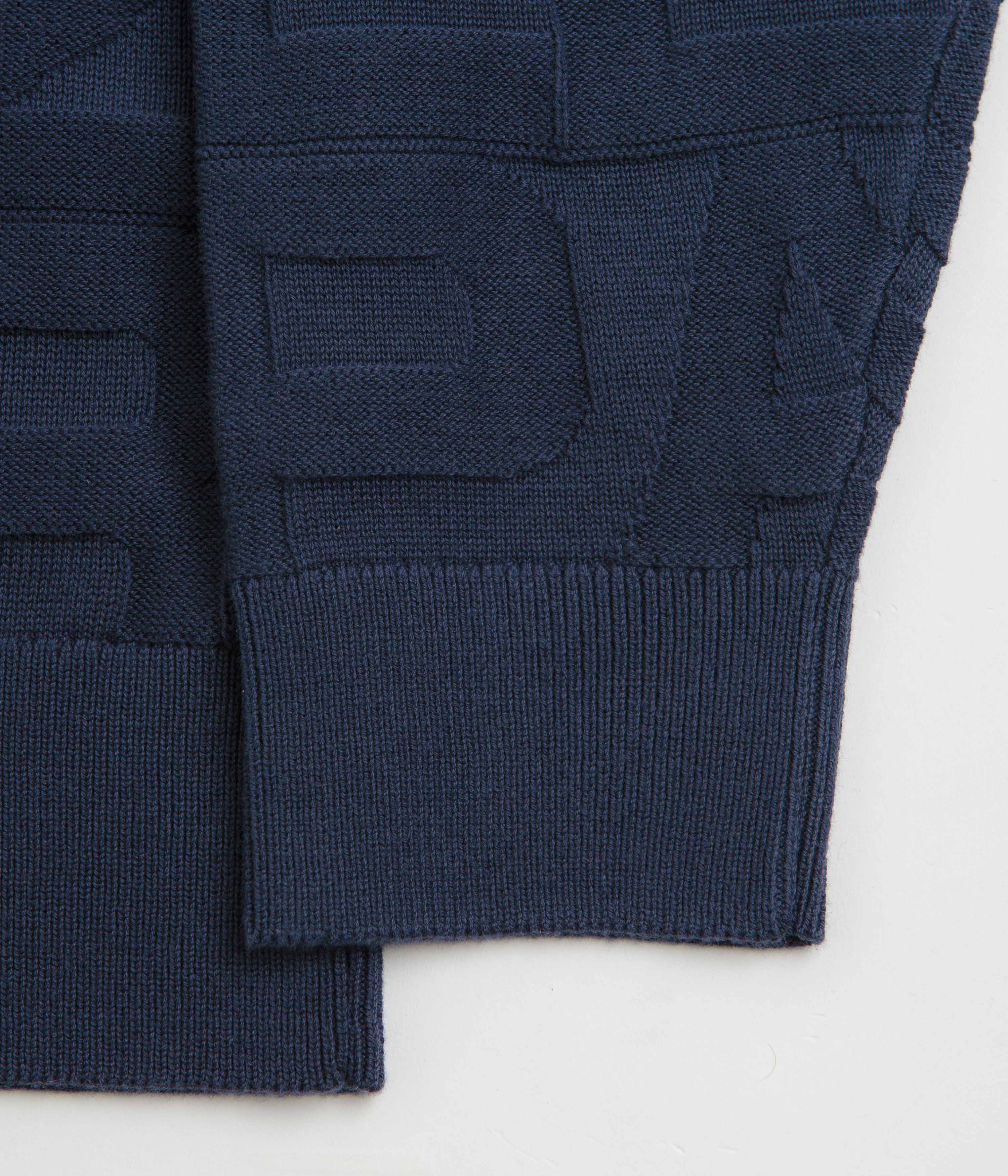 Parlez Block Crewneck Sweatshirt - Midnight - Image 4