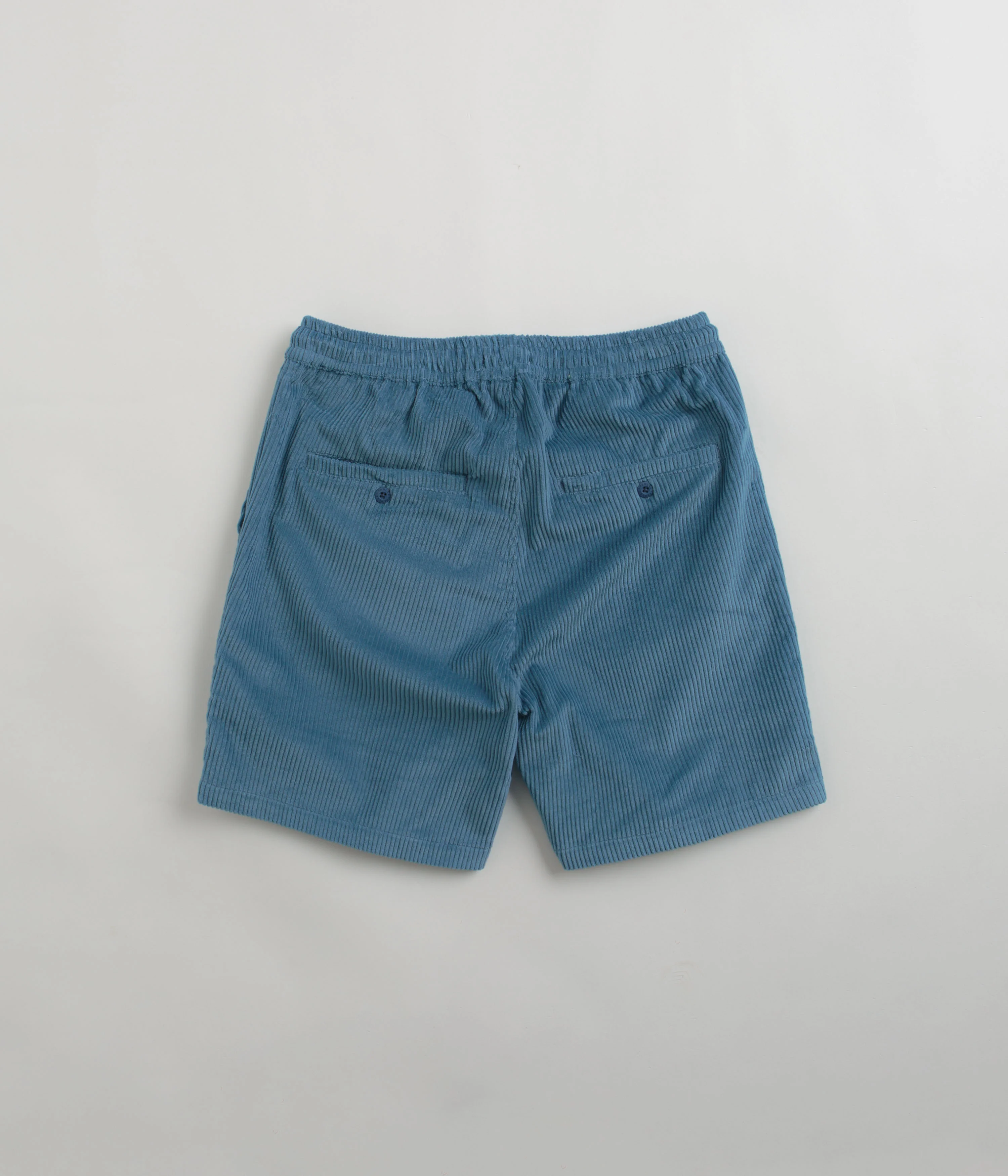 Parlez Campbell Cord Shorts - Dusty Blue - Image 3