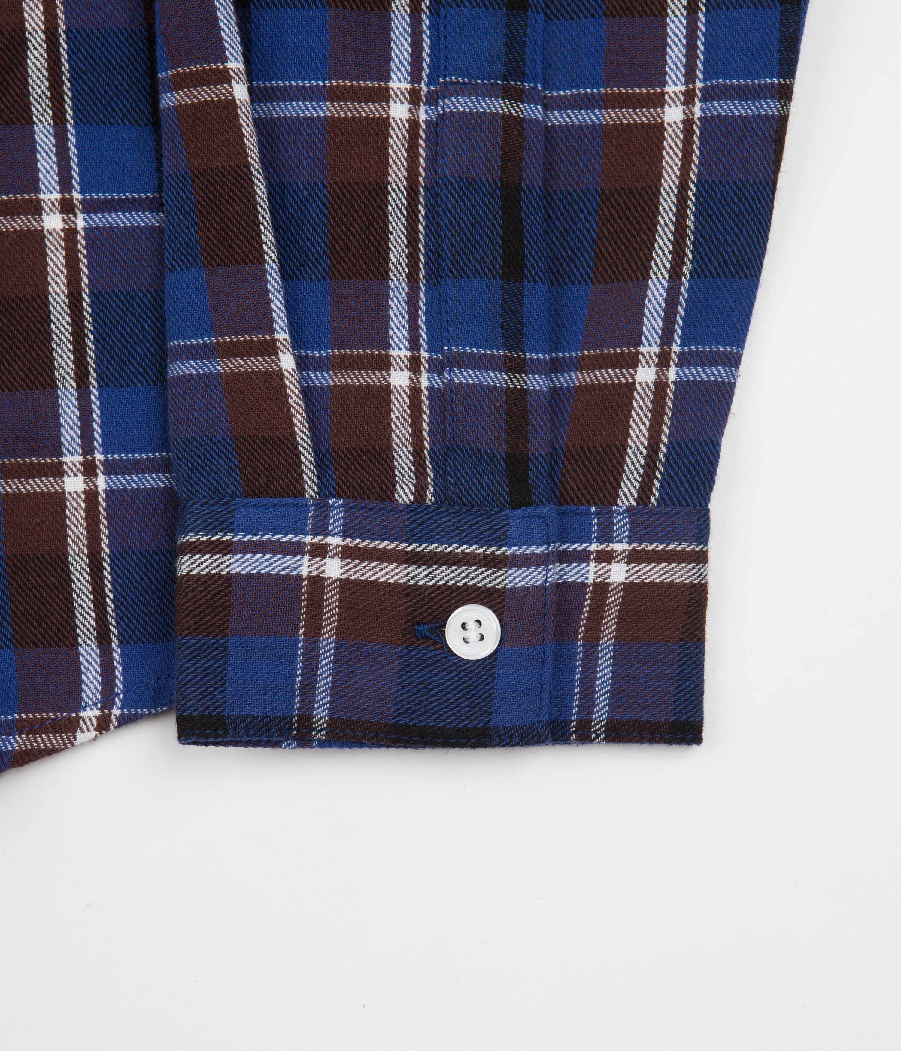 Parlez Carson Shirt - Navy Check - Image 2