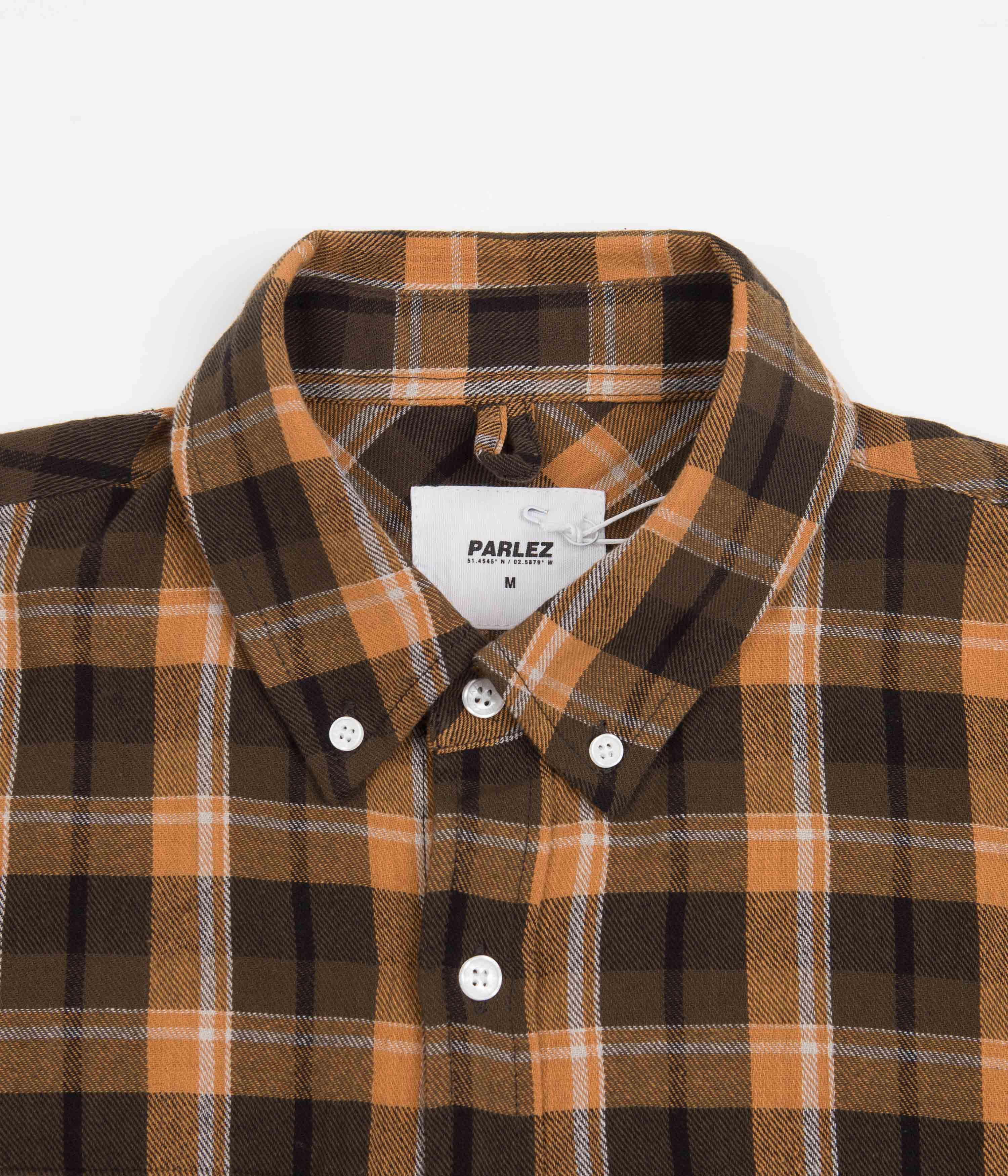 Parlez Carson Shirt - Red Check - Image 4