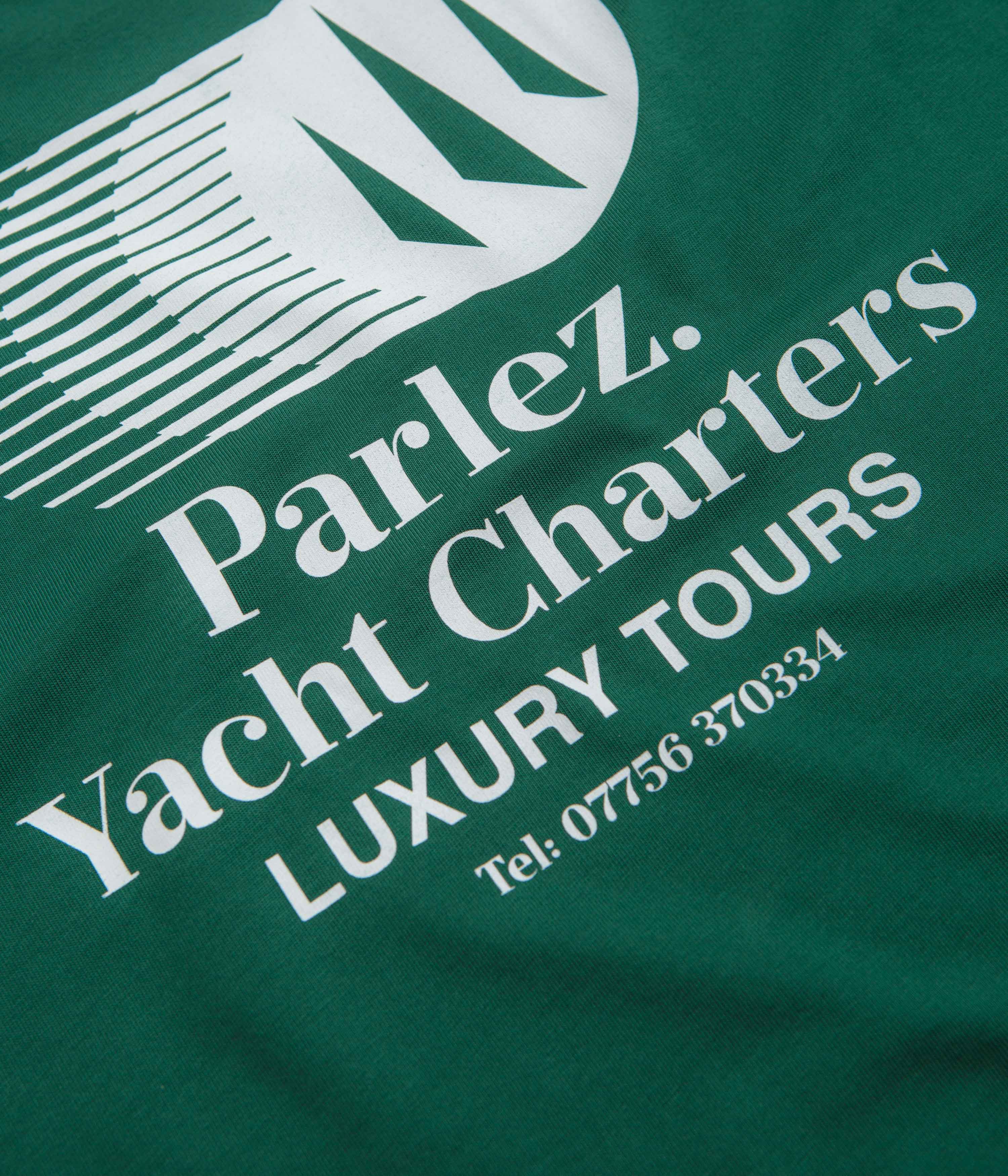 Parlez Charter T-Shirt - Deep Green - Image 5