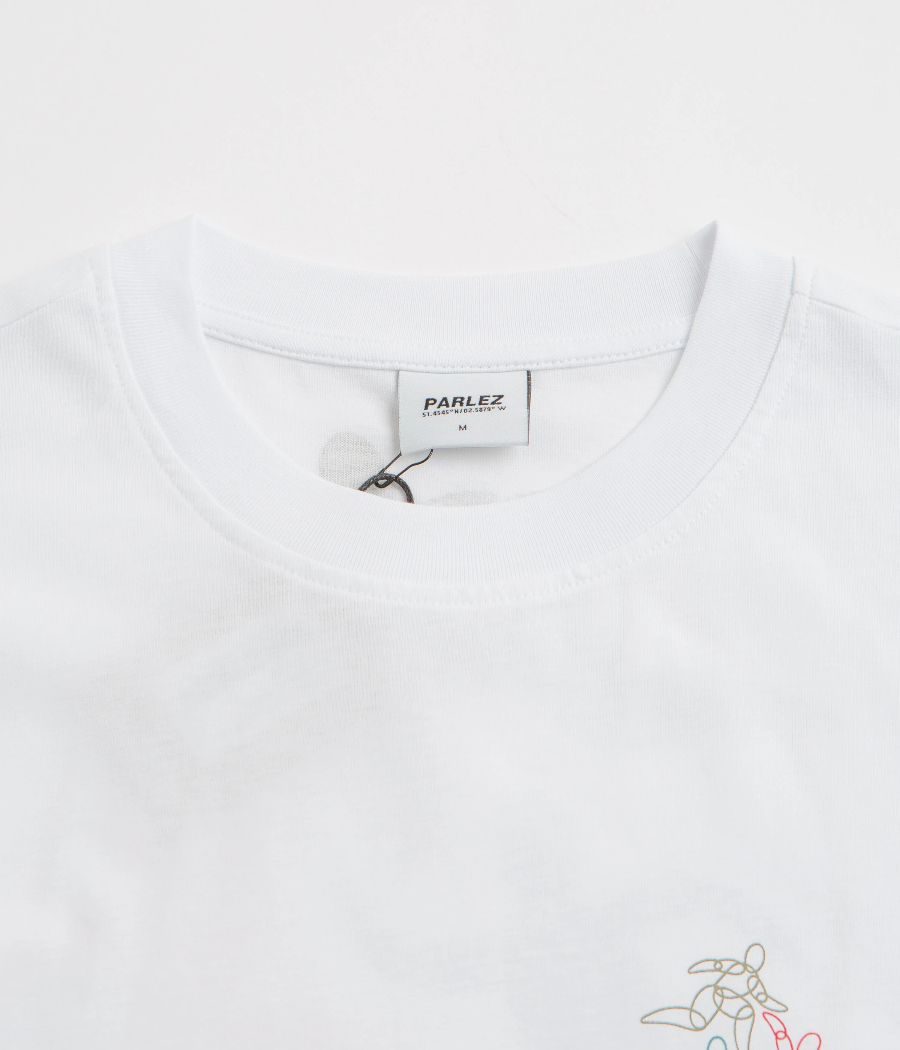 Parlez Corpora T-Shirt - White - Image 3