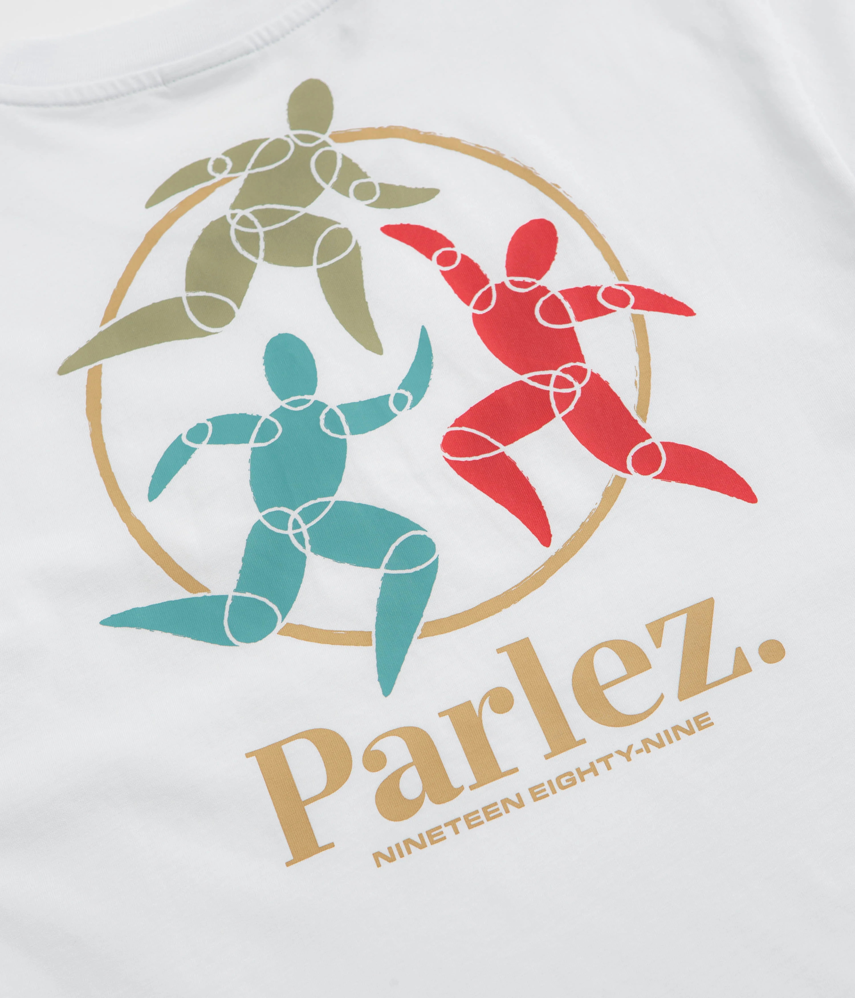 Parlez Corpora T-Shirt - White - Image 5