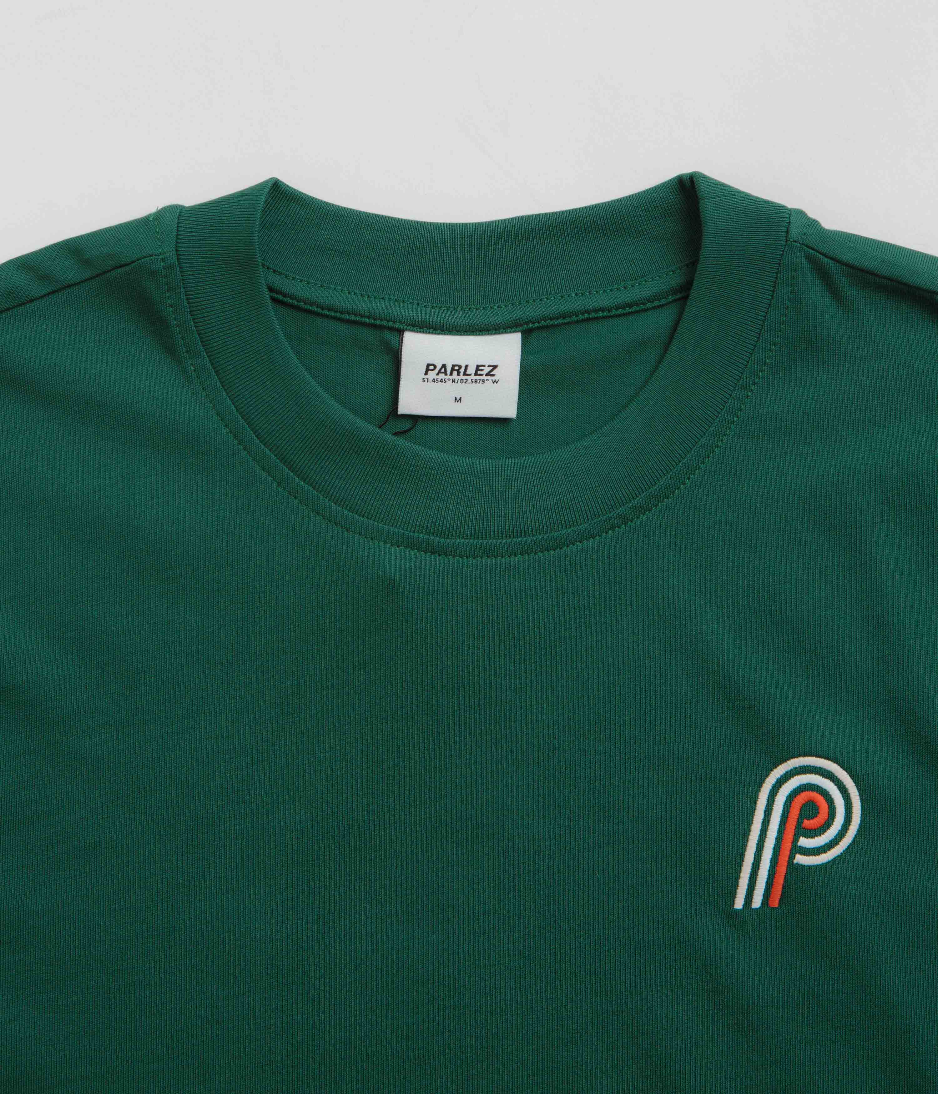 Parlez Dabney T-Shirt - Deep Green - Image 4