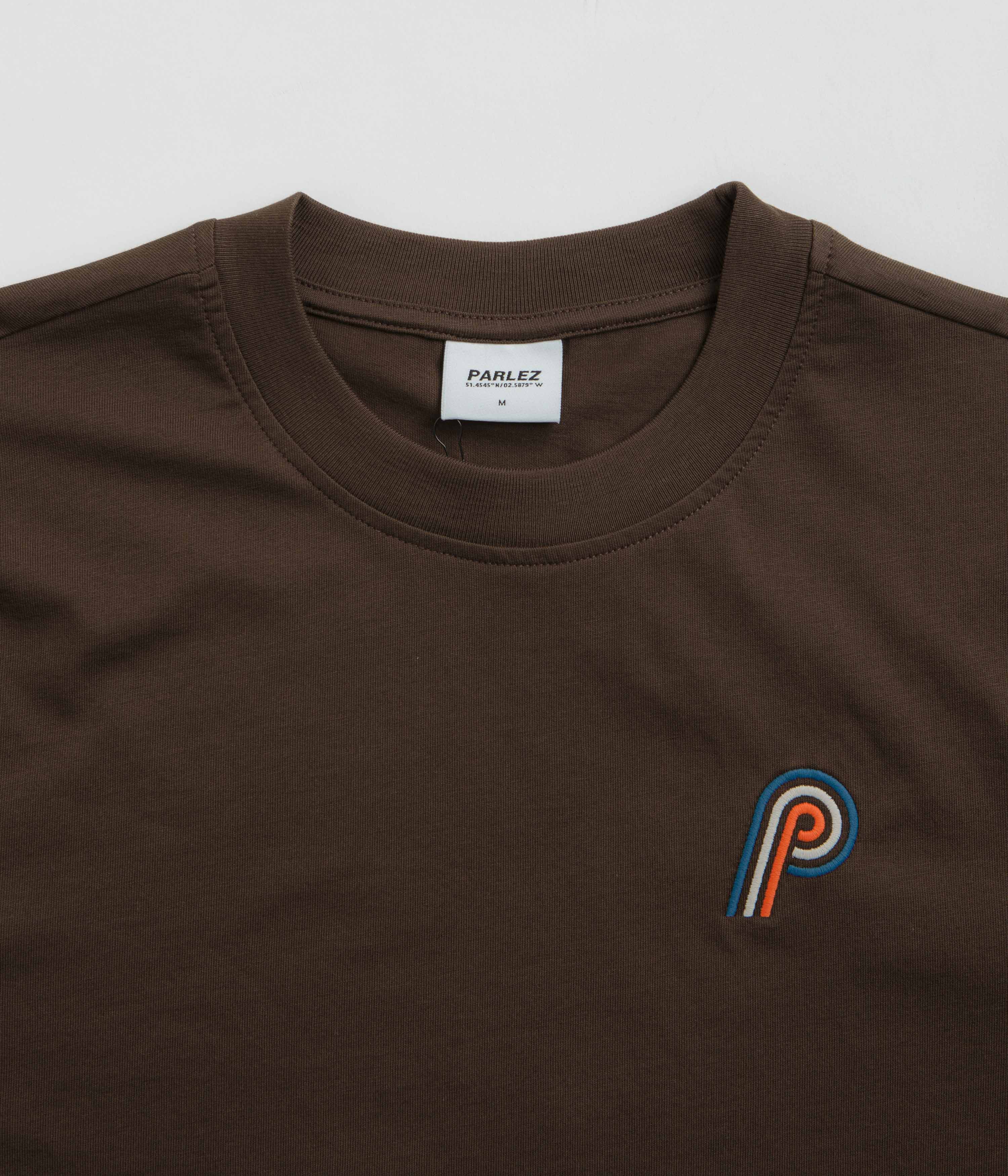 Parlez Dabney T-Shirt - Mocha Brown - Image 4