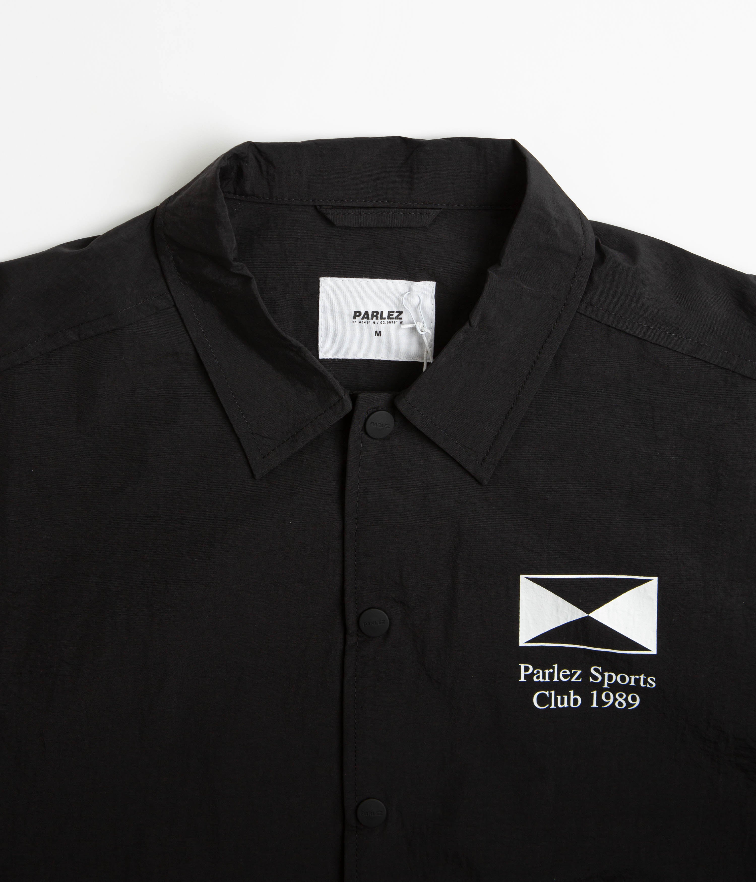Parlez Ferdinand Coach Jacket - Black - Image 4