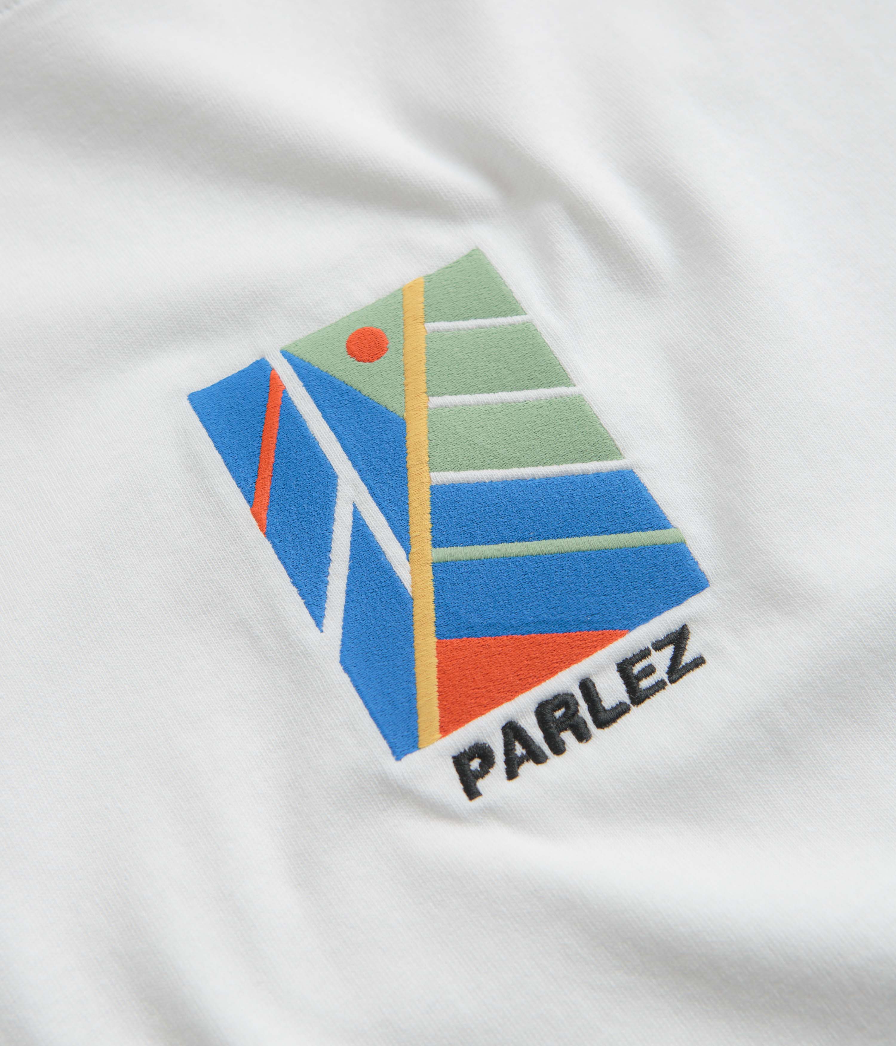 Parlez Graft Oversized T-Shirt - White - Image 3