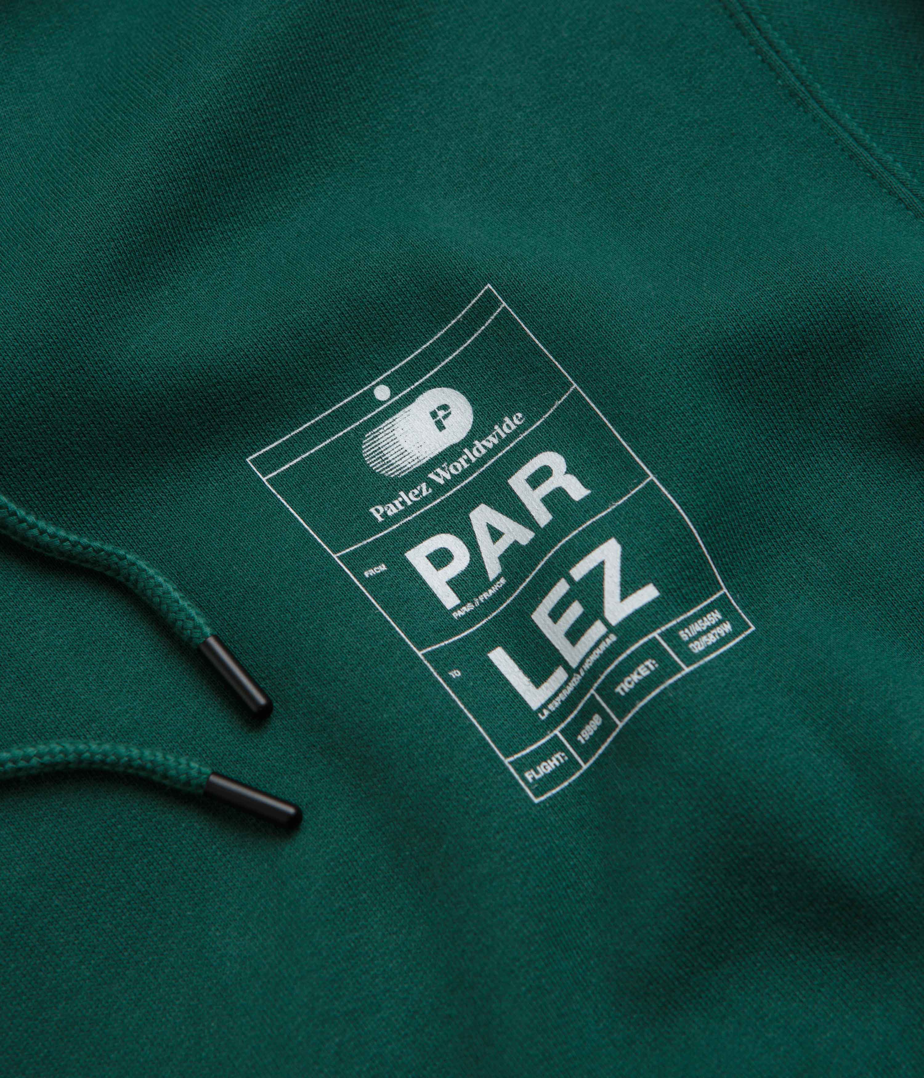 Parlez Layover Hoodie - Deep Green - Image 3