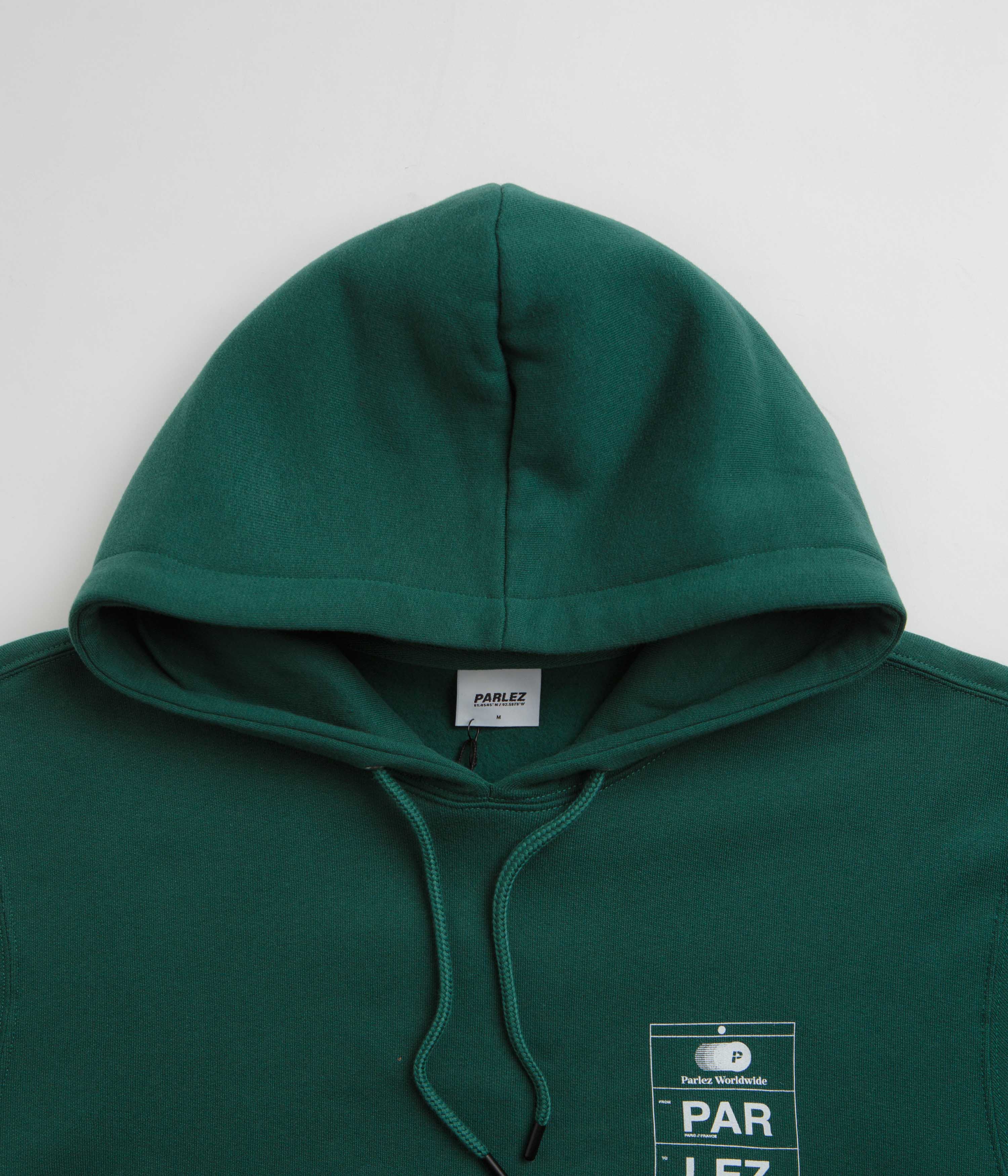 Parlez Layover Hoodie - Deep Green - Image 4