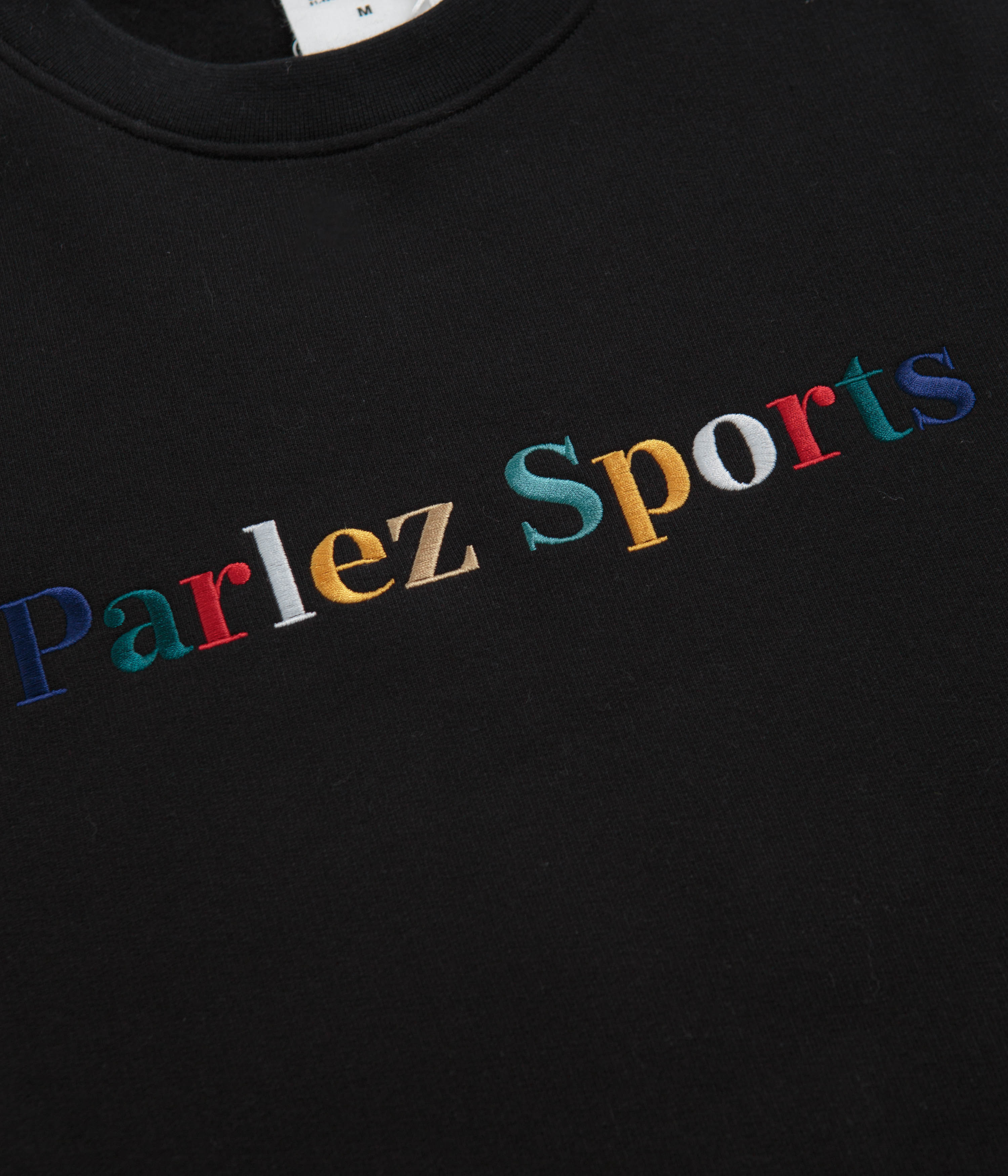 Parlez Leaf Crewneck Sweatshirt - Black - Image 3