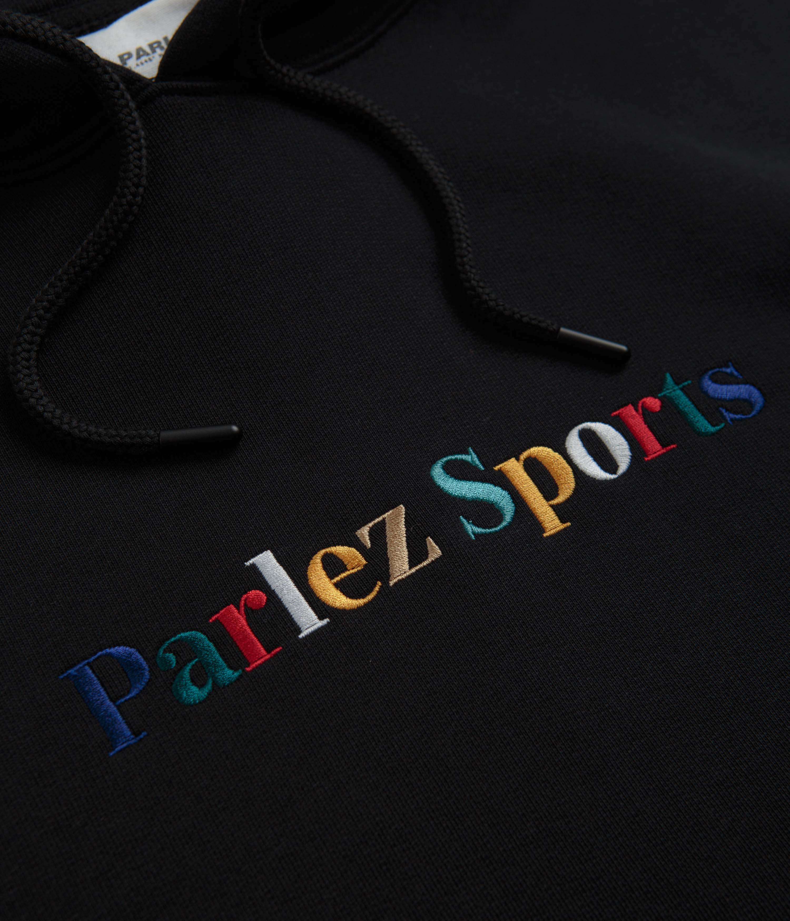 Parlez Leaf Hoodie - Black - Image 3