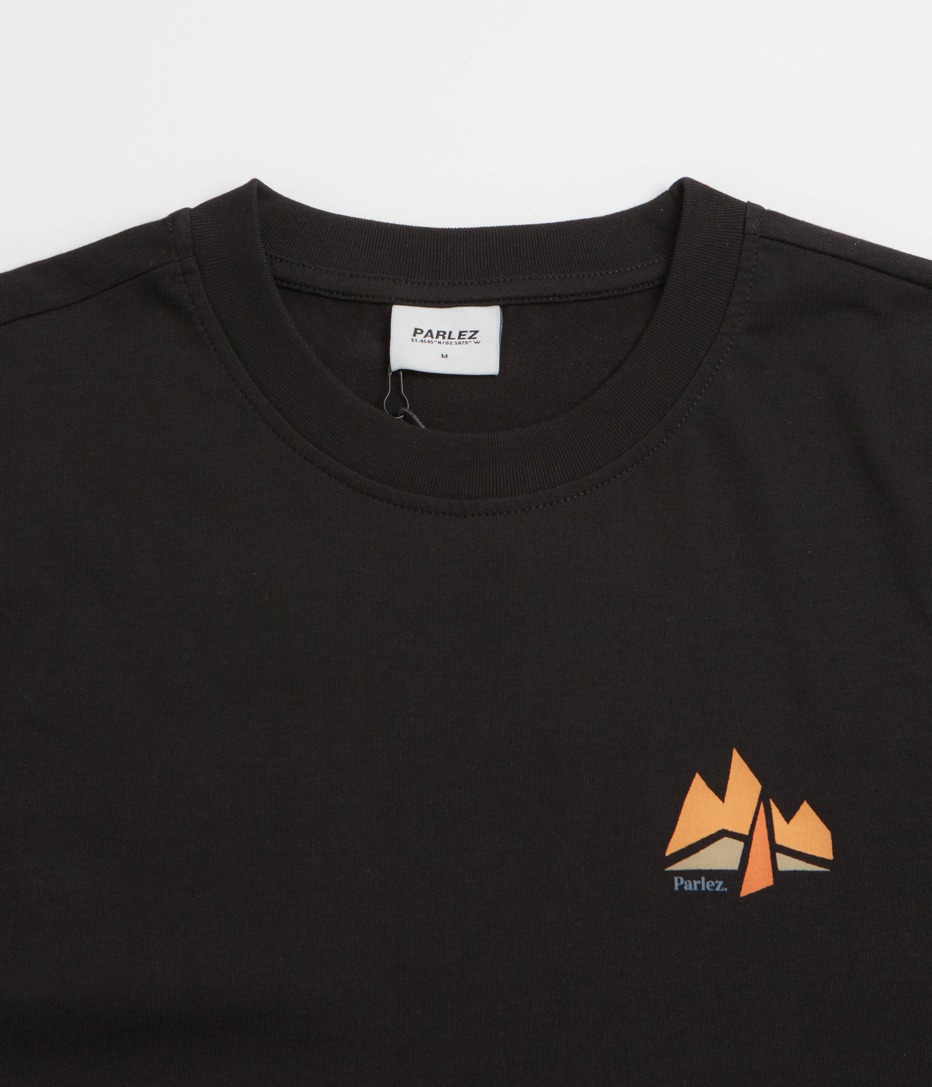 Parlez Manton T-Shirt - Black - Image 3