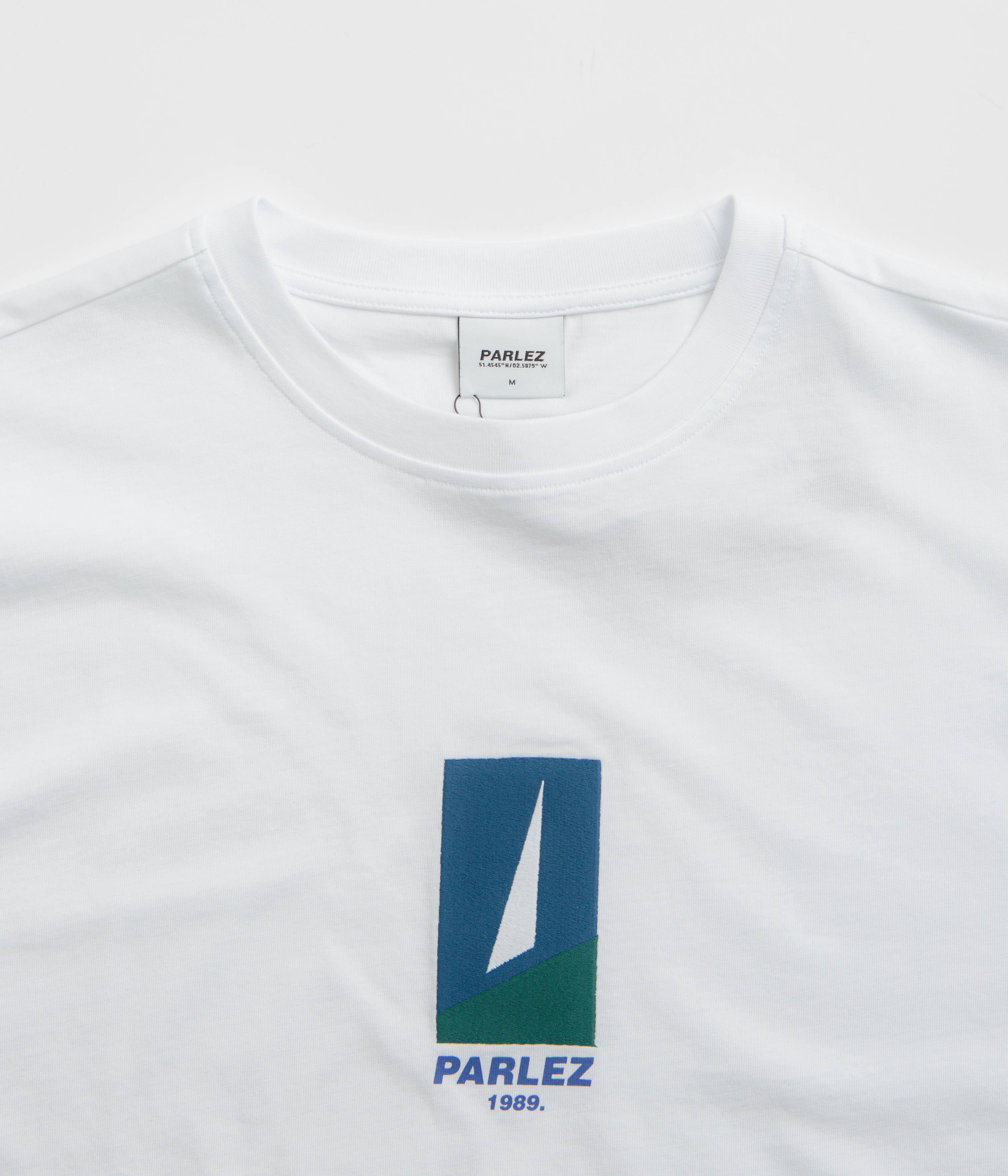 Parlez Peak Oversized T-Shirt - White - Image 3