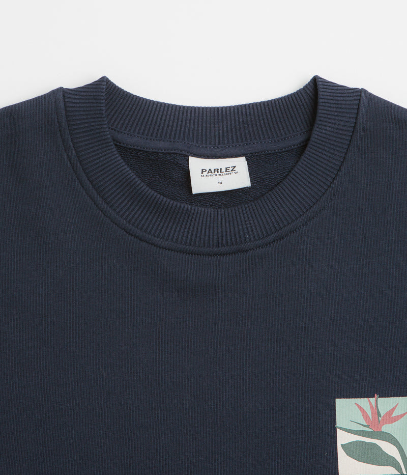 Parlez Planter Crewneck Sweatshirt - Midnight - Image 2
